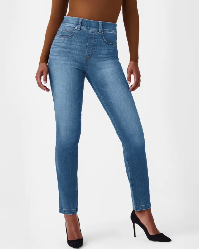 SPANXshape™ EveryWear Straight Leg Jeans, Vintage Indigo sold by SPANX