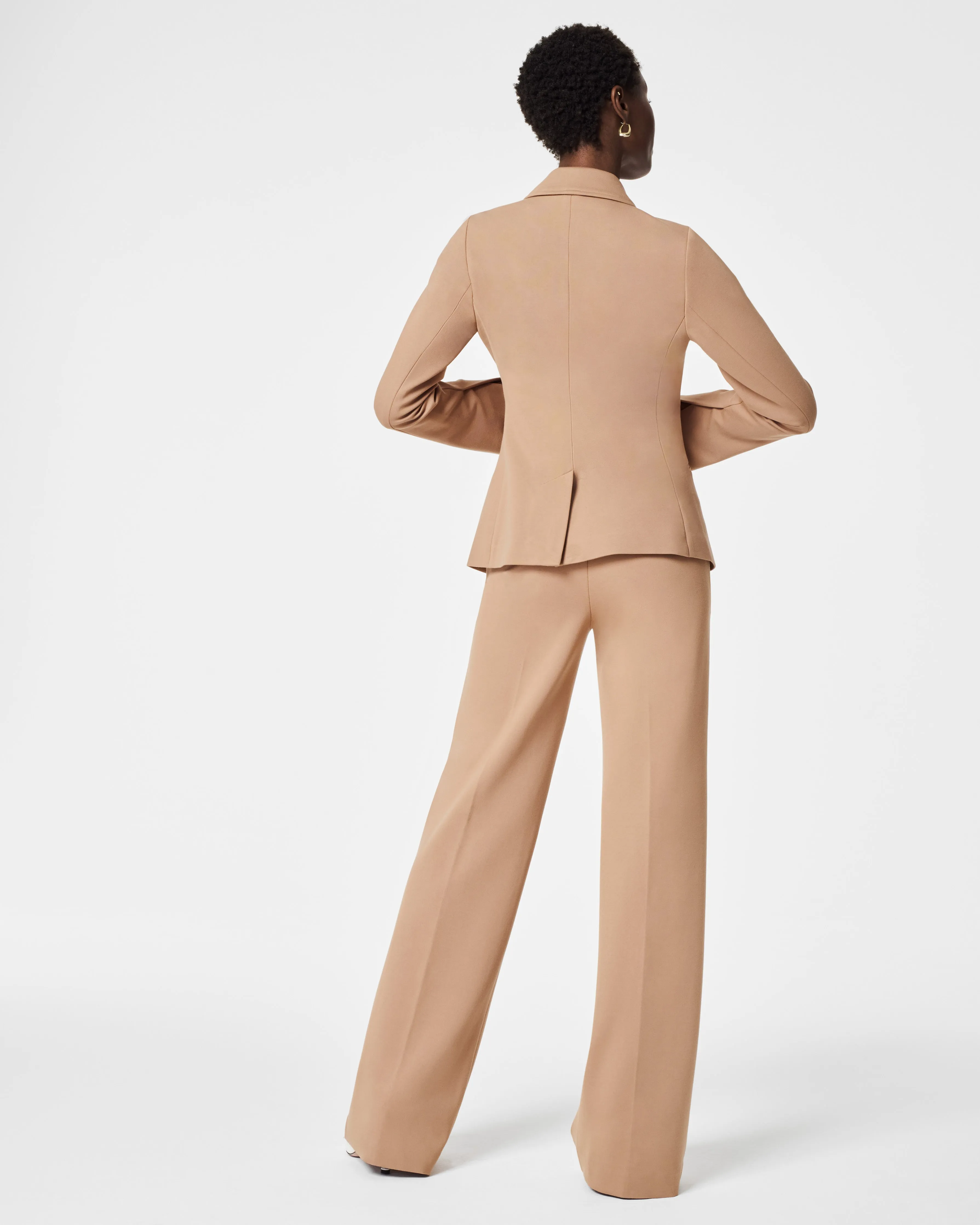 The Perfect Pant, Button Wide Leg sold by SPANX product image thumbnail 4