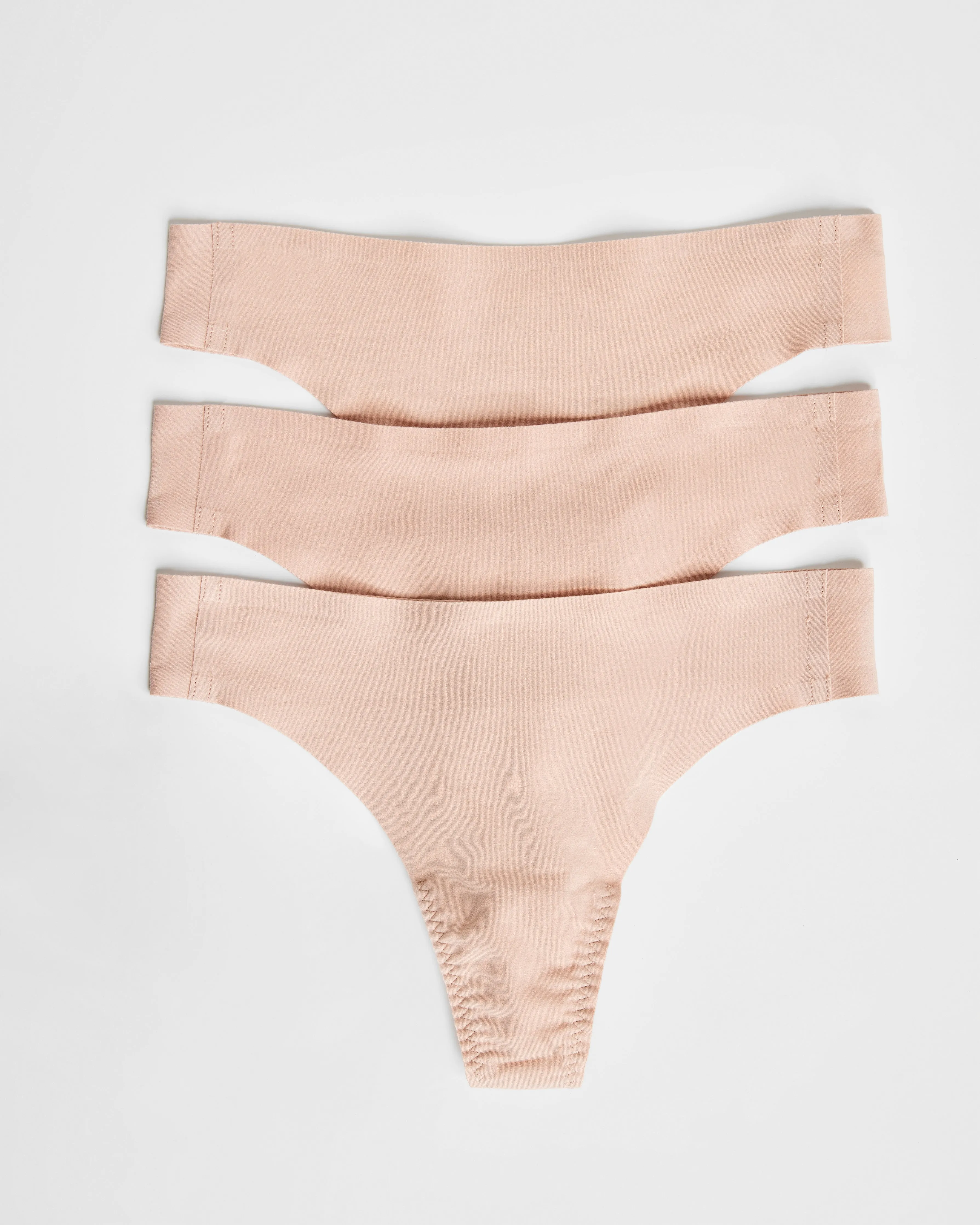 SPANX® Fit-To-You Pima Cotton Thong 3-Pack sold by SPANX product image thumbnail 2