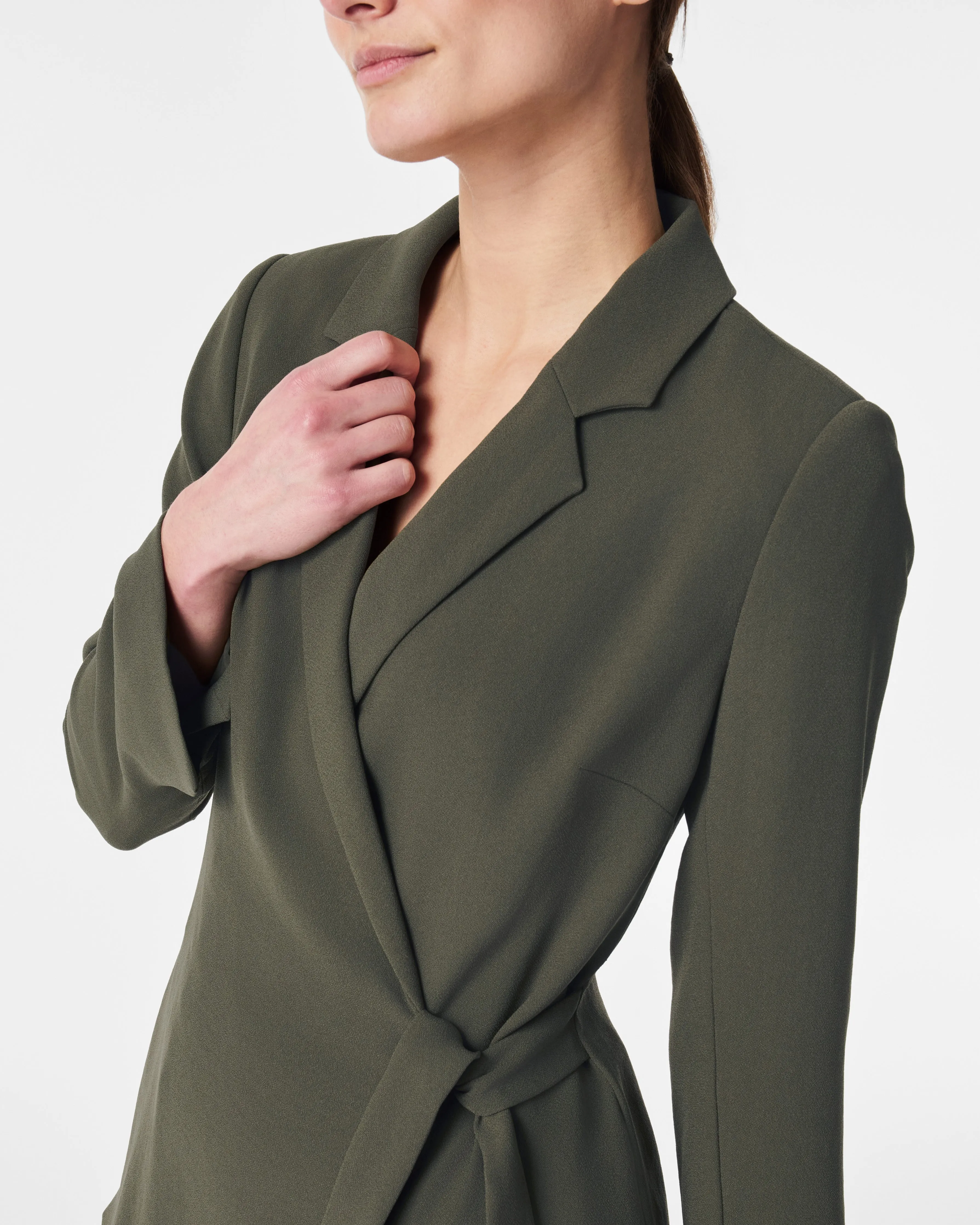 Carefree Crepe Wrap Blazer sold by SPANX product image thumbnail 3