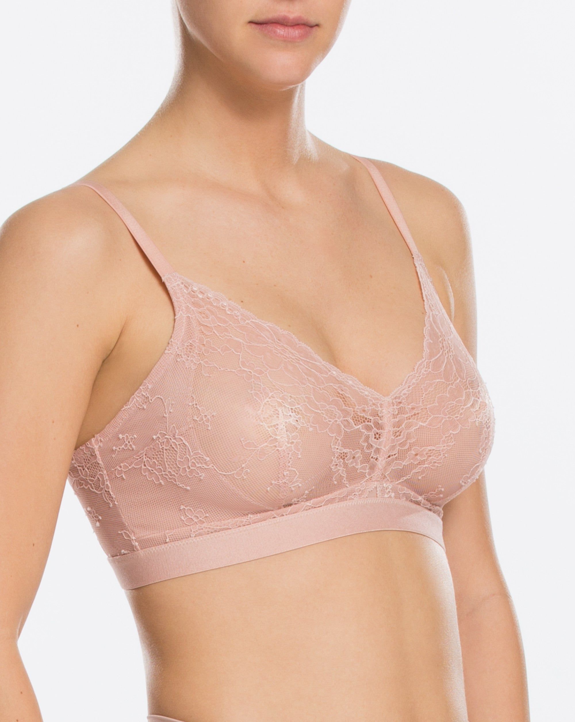 Spotlight on Lace Unlined Bralette sold by SPANX product image thumbnail 7