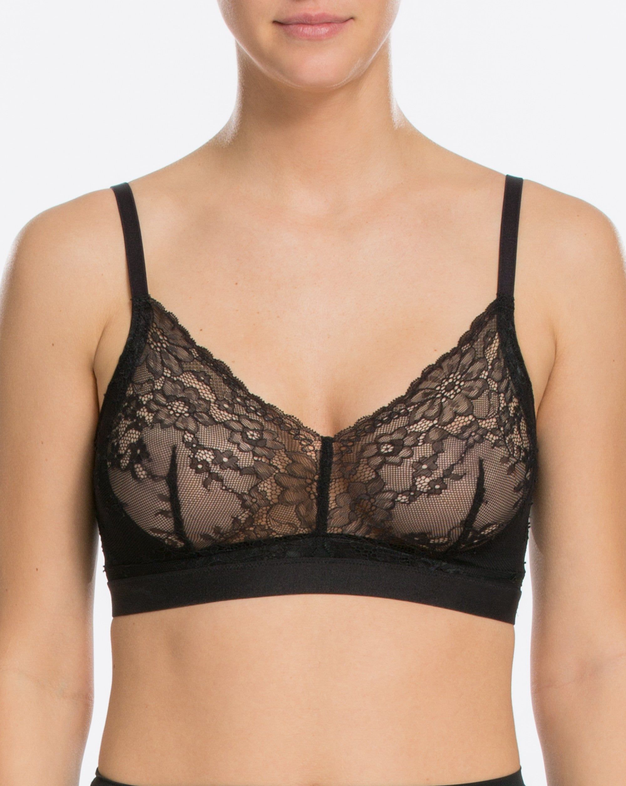Spotlight on Lace Unlined Bralette sold by SPANX product image thumbnail 11
