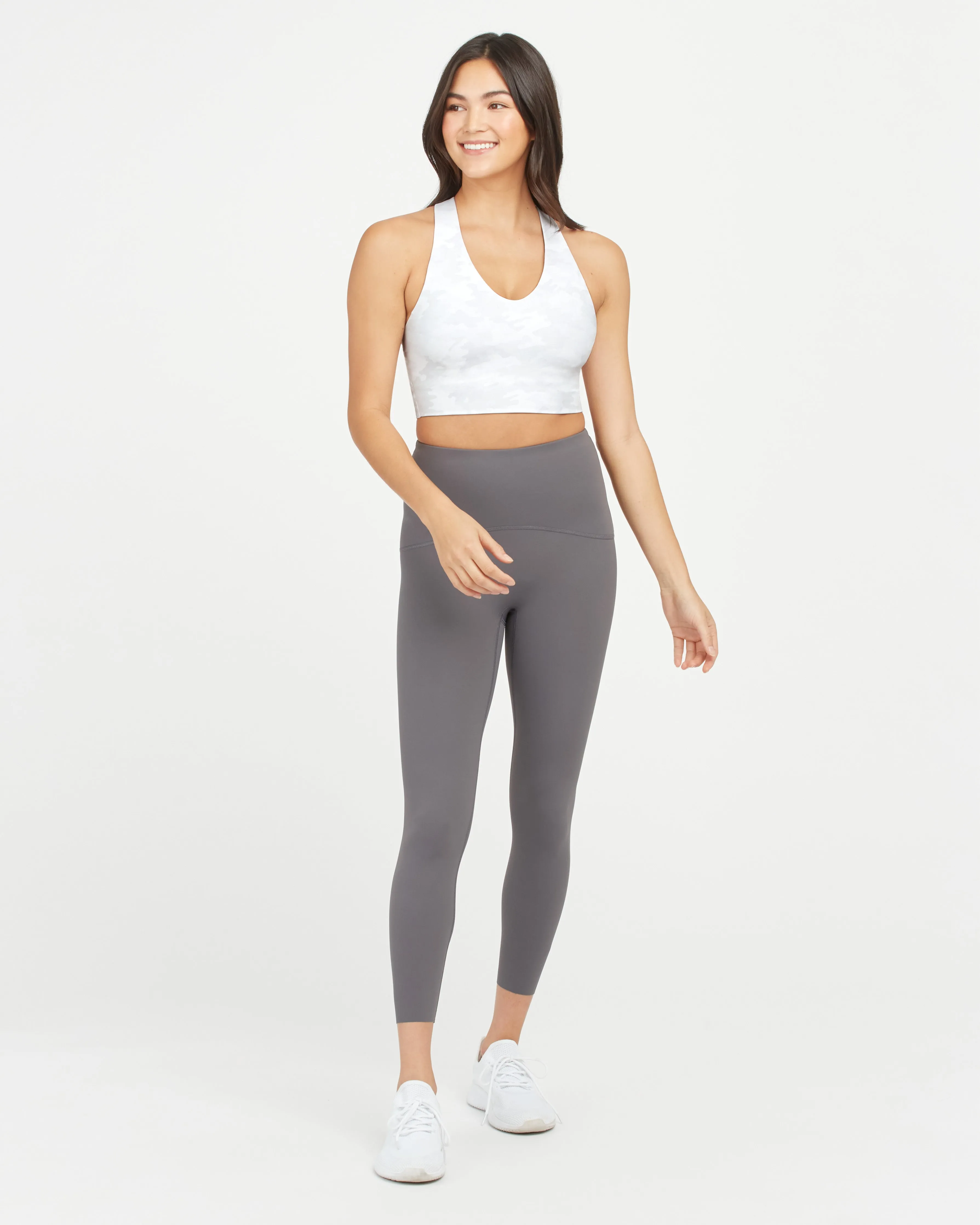 Longline Medium Impact Camo Sports Bra sold by SPANX product image thumbnail 4