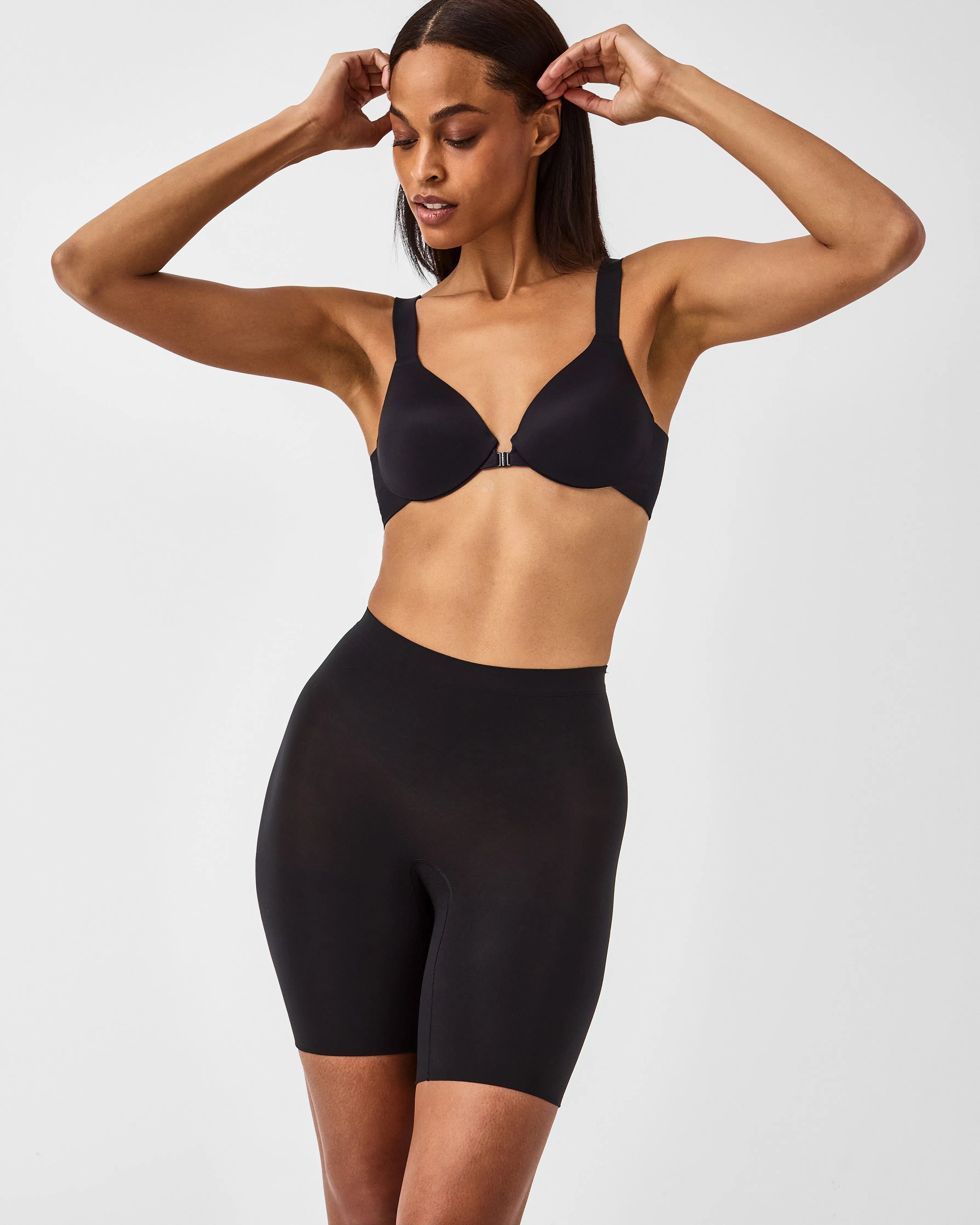 Seamless Power Sculpting Mid-Thigh Short sold by SPANX