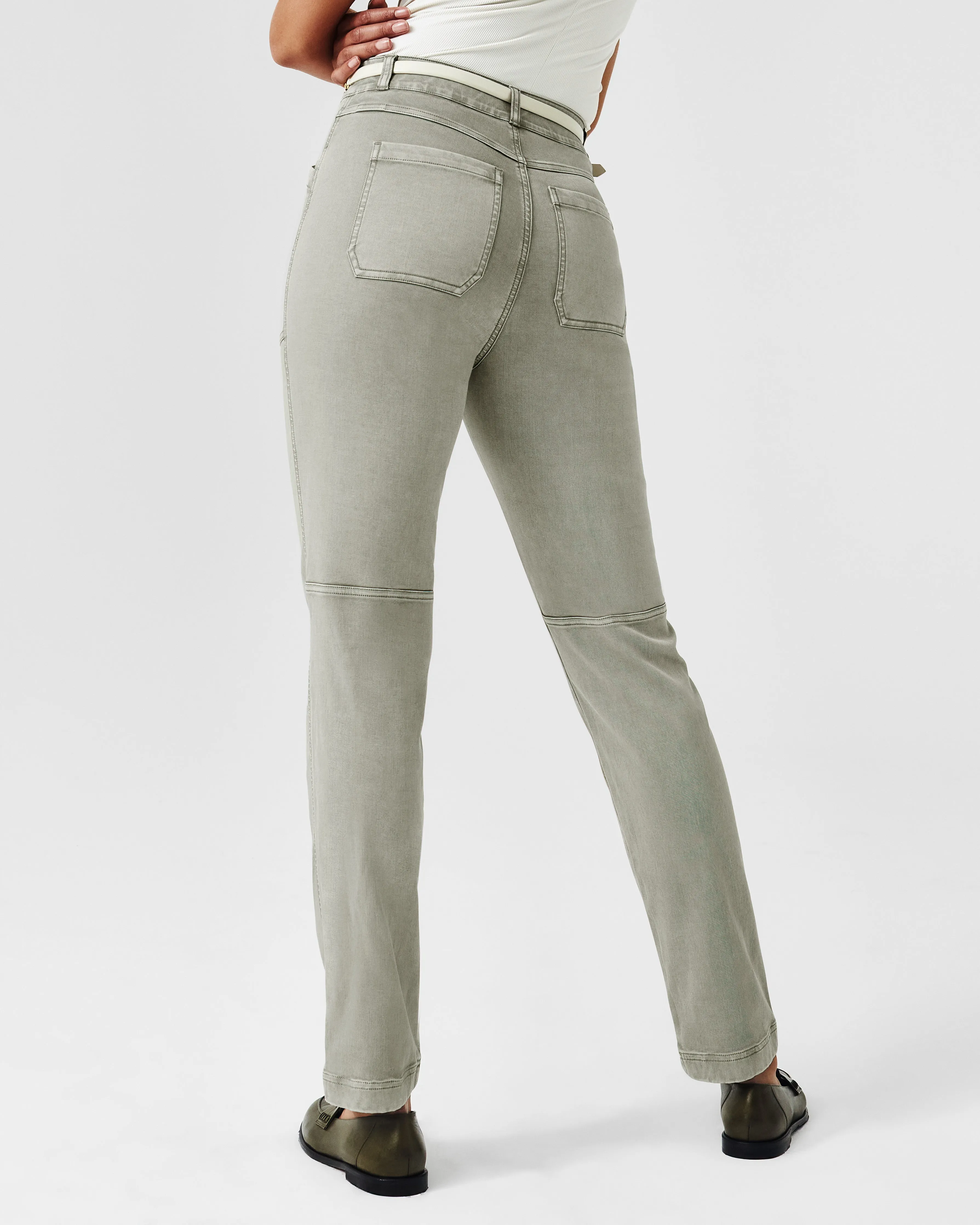 Stretch Twill Straight Leg Pant sold by SPANX product image thumbnail 3