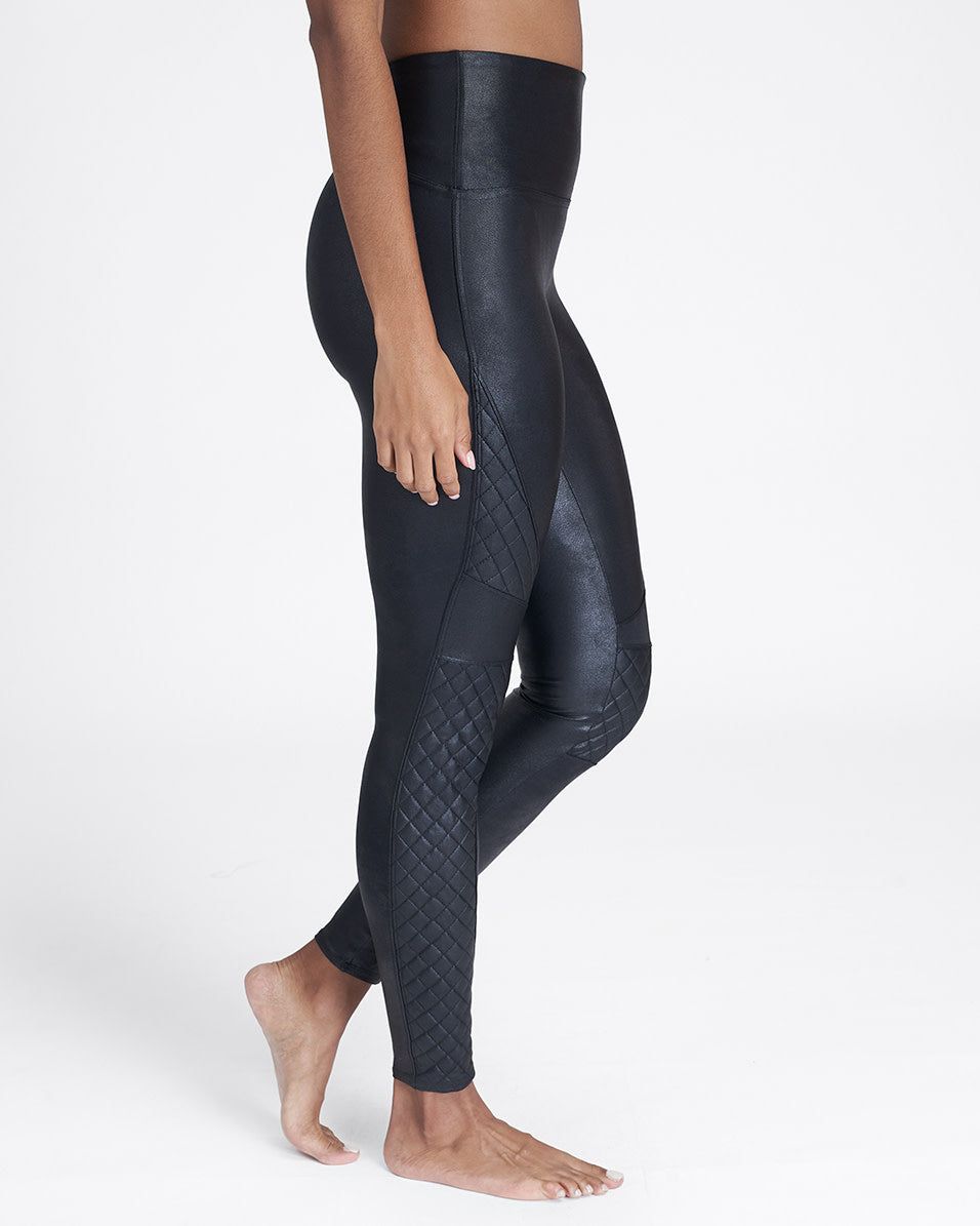 Faux Leather Quilted Leggings sold by SPANX product image thumbnail 6