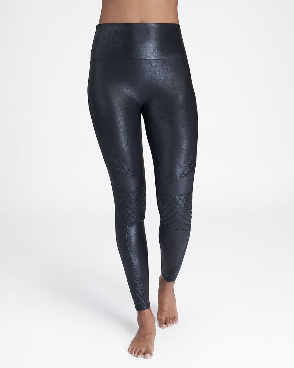 Faux Leather Quilted Leggings sold by SPANX product image thumbnail 5