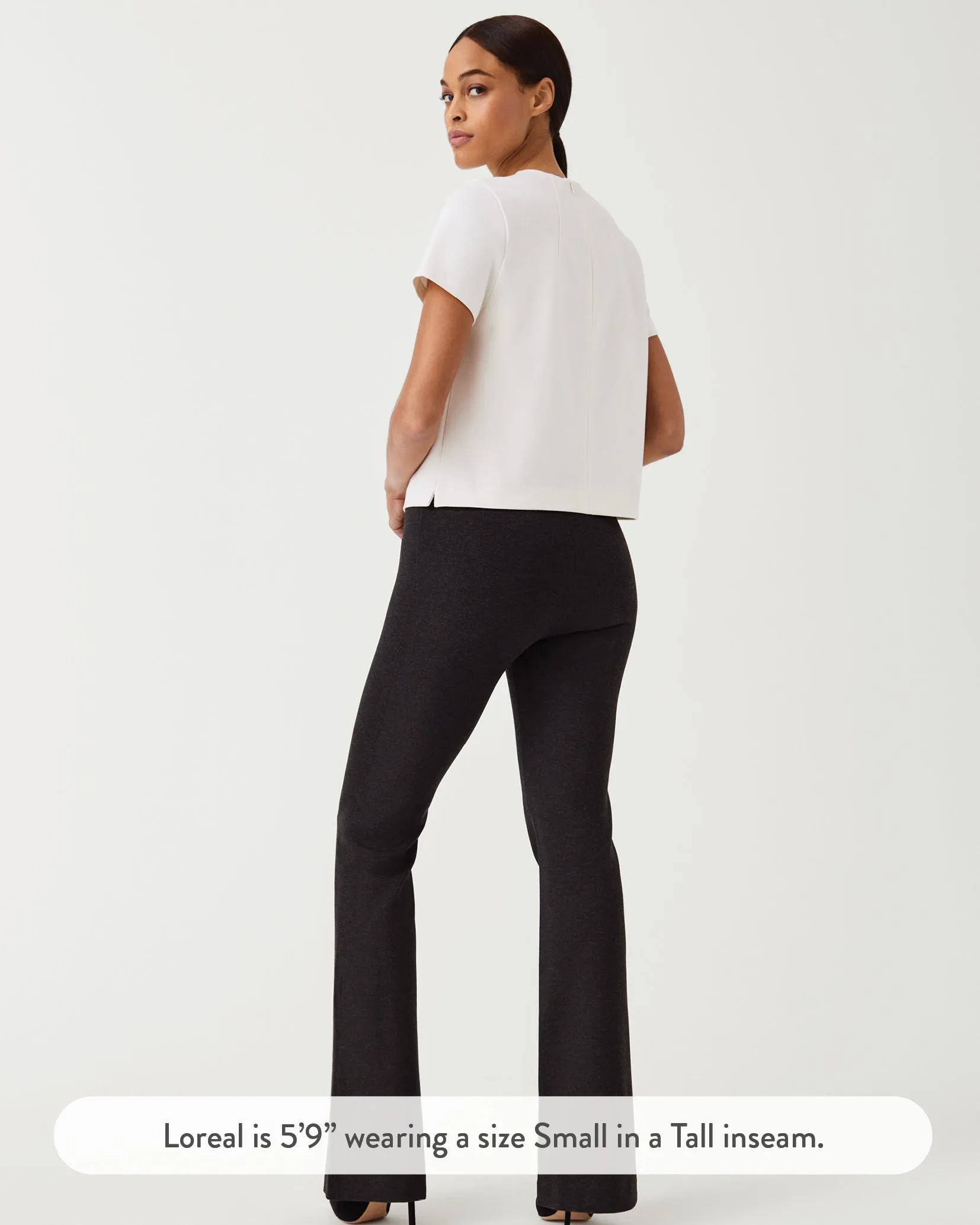 SPANXsmooth™ PerfectFit Ponte Flare Pant sold by SPANX product image thumbnail 4