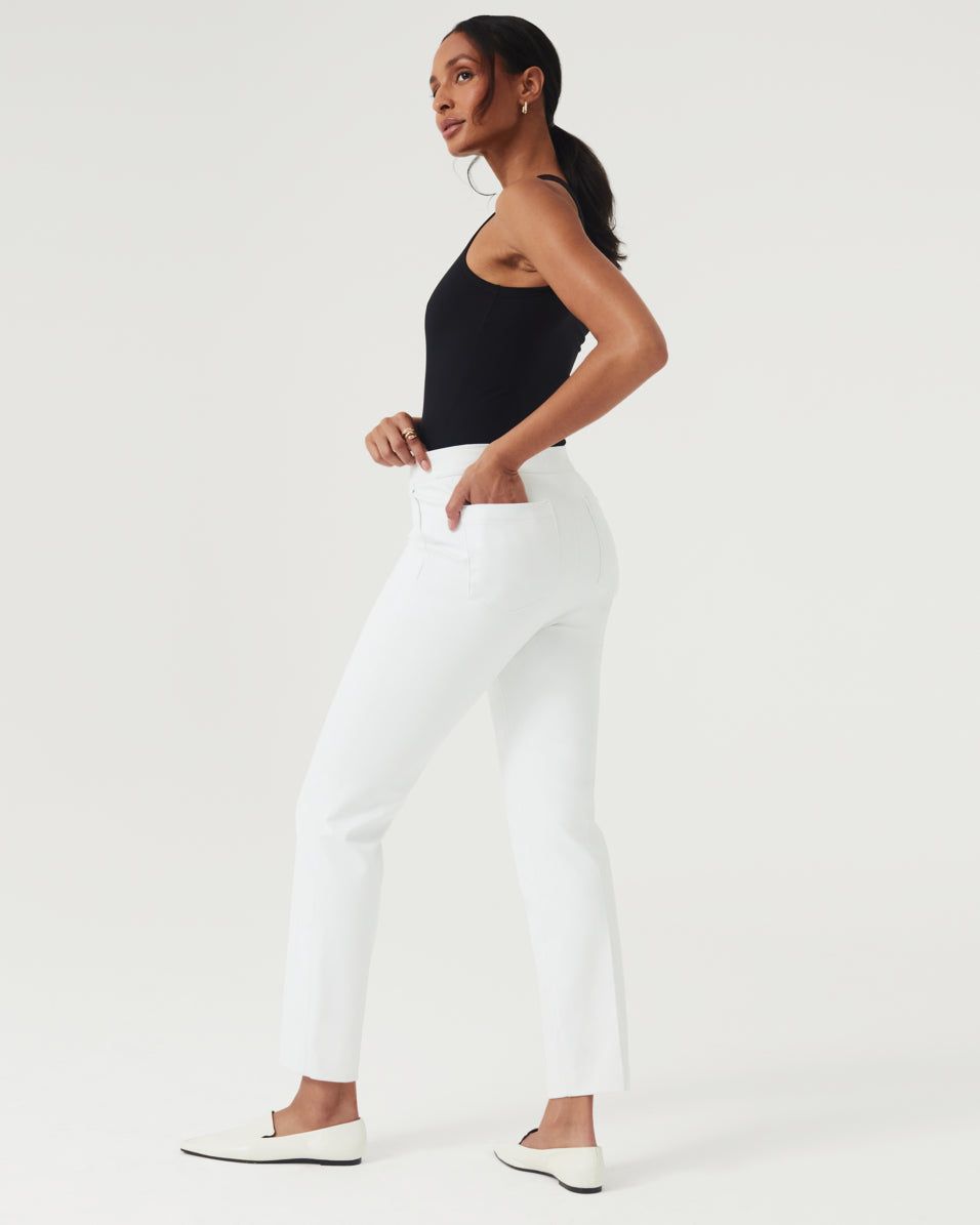 On-the-Go Ankle Slim Straight Pant with Ultimate Opacity Technology sold by SPANX product image thumbnail 2