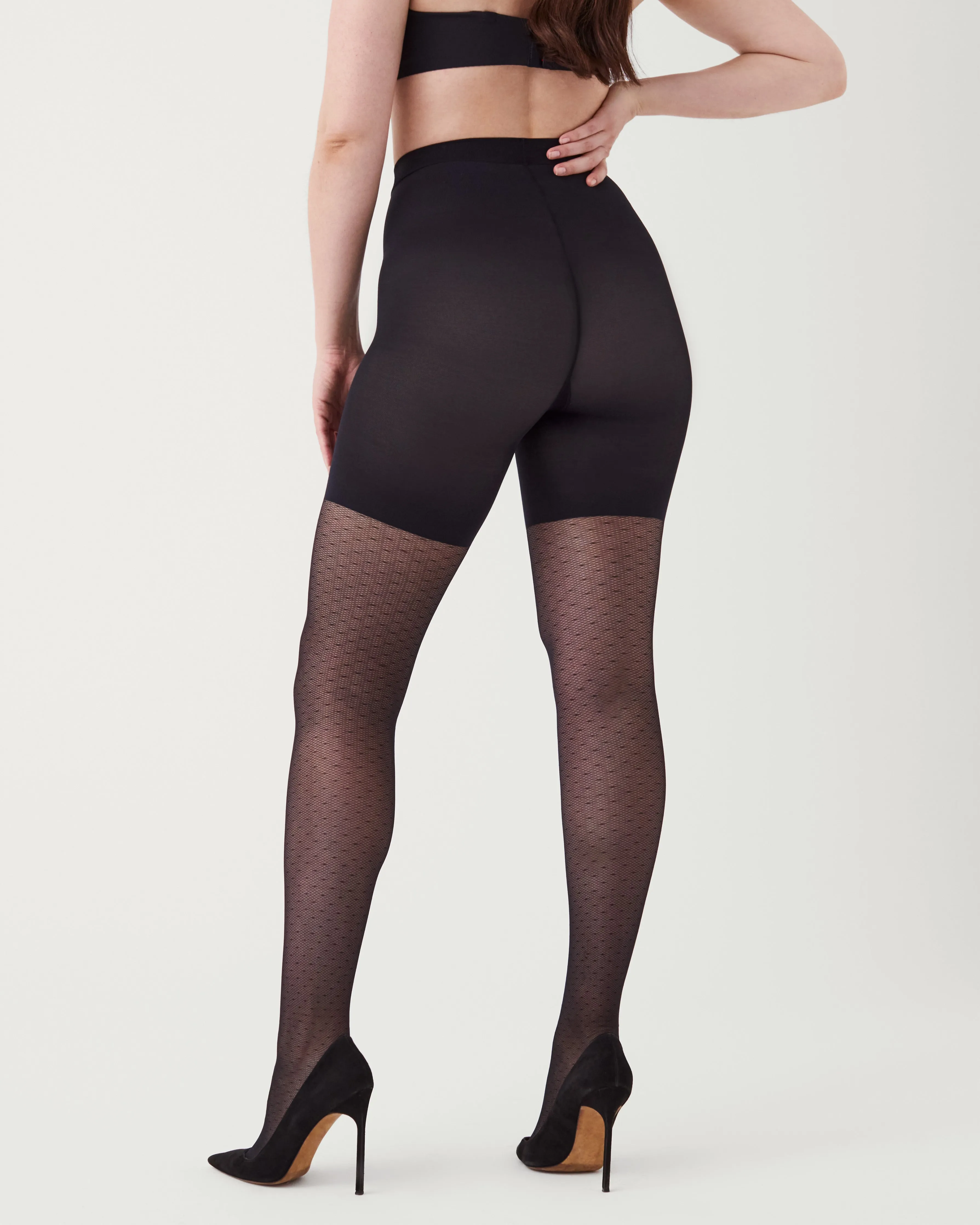 Tight-End Tights®, Micro Dot Fishnet sold by SPANX product image thumbnail 3