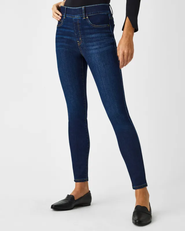 Ankle Skinny Jeans, Midnight Shade sold by SPANX