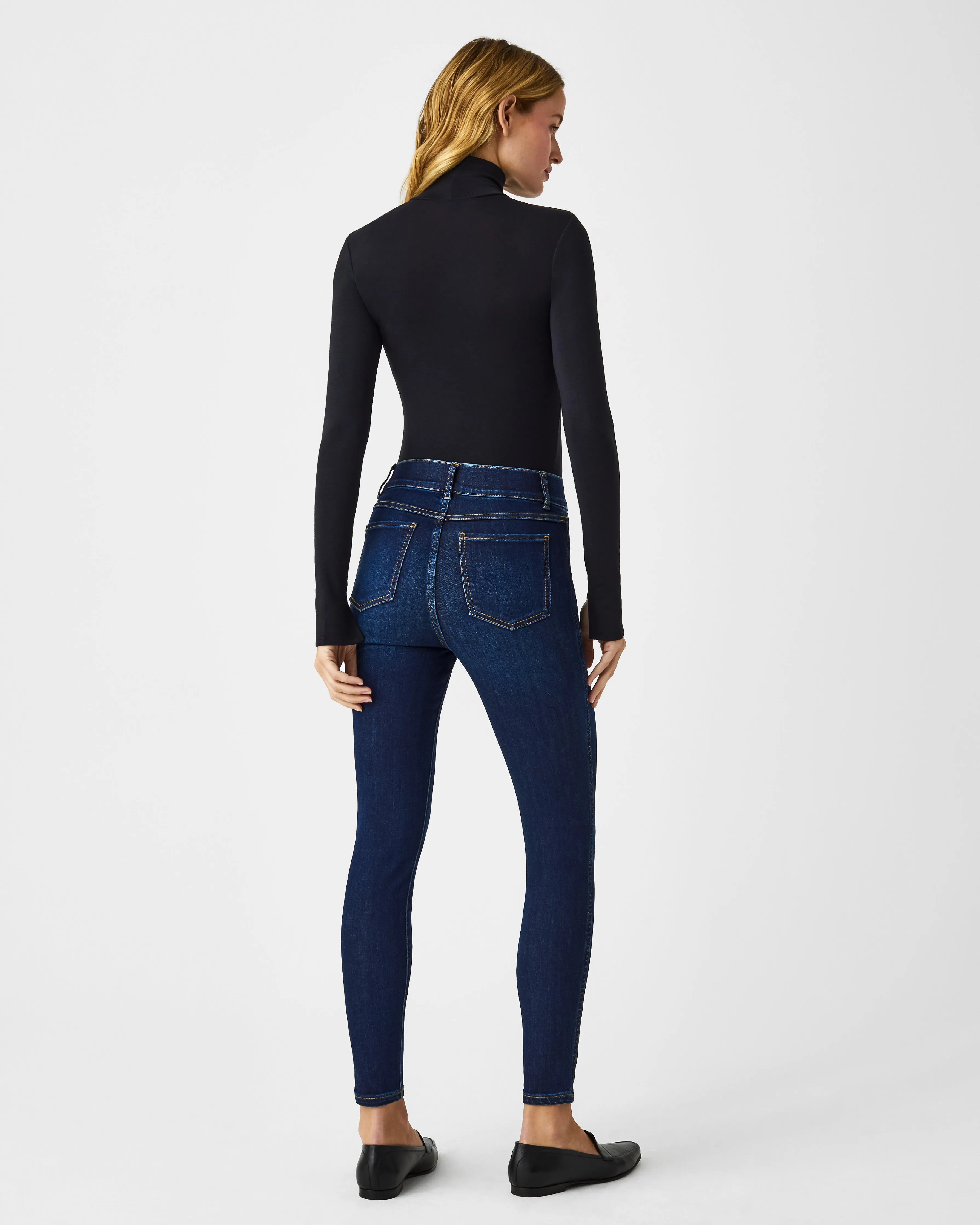 Ankle Skinny Jeans, Midnight Shade sold by SPANX product image thumbnail 4