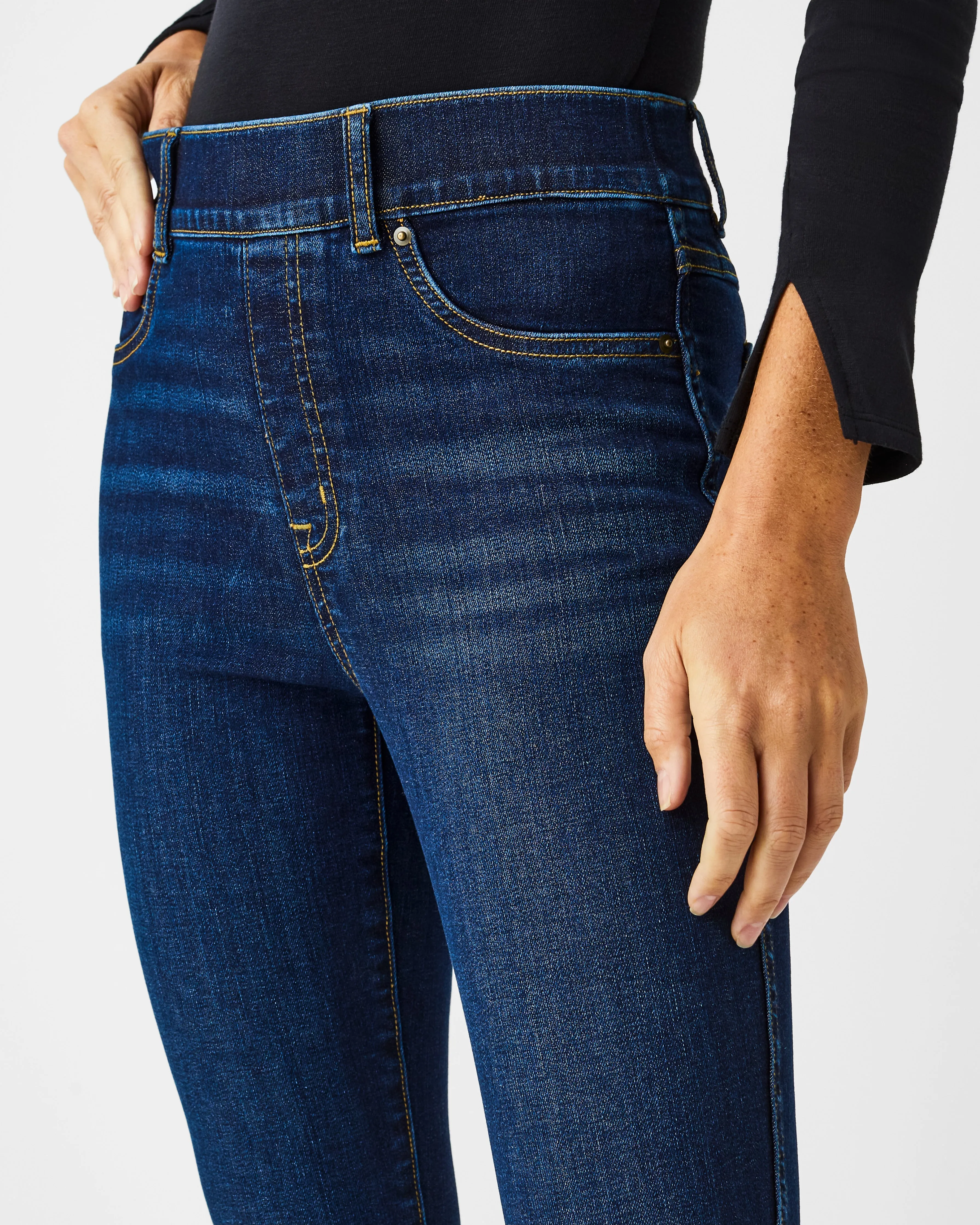 Ankle Skinny Jeans, Midnight Shade sold by SPANX product image thumbnail 5
