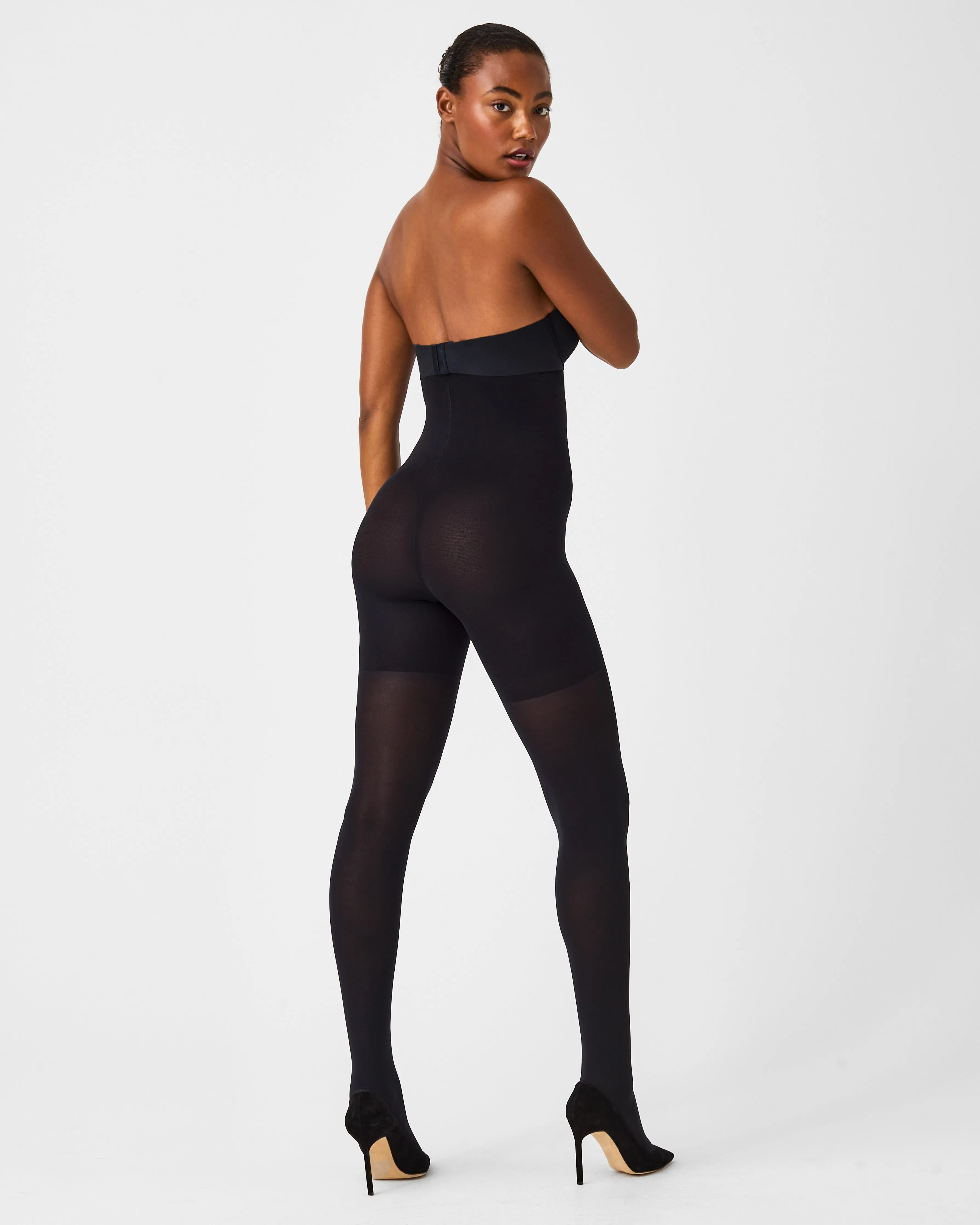 SPANXshape™ High-Waisted Mid-Thigh Tight-End Tights® sold by SPANX product image thumbnail 2