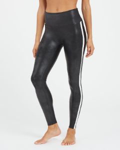 Faux Leather Side Stripe Leggings sold by SPANX