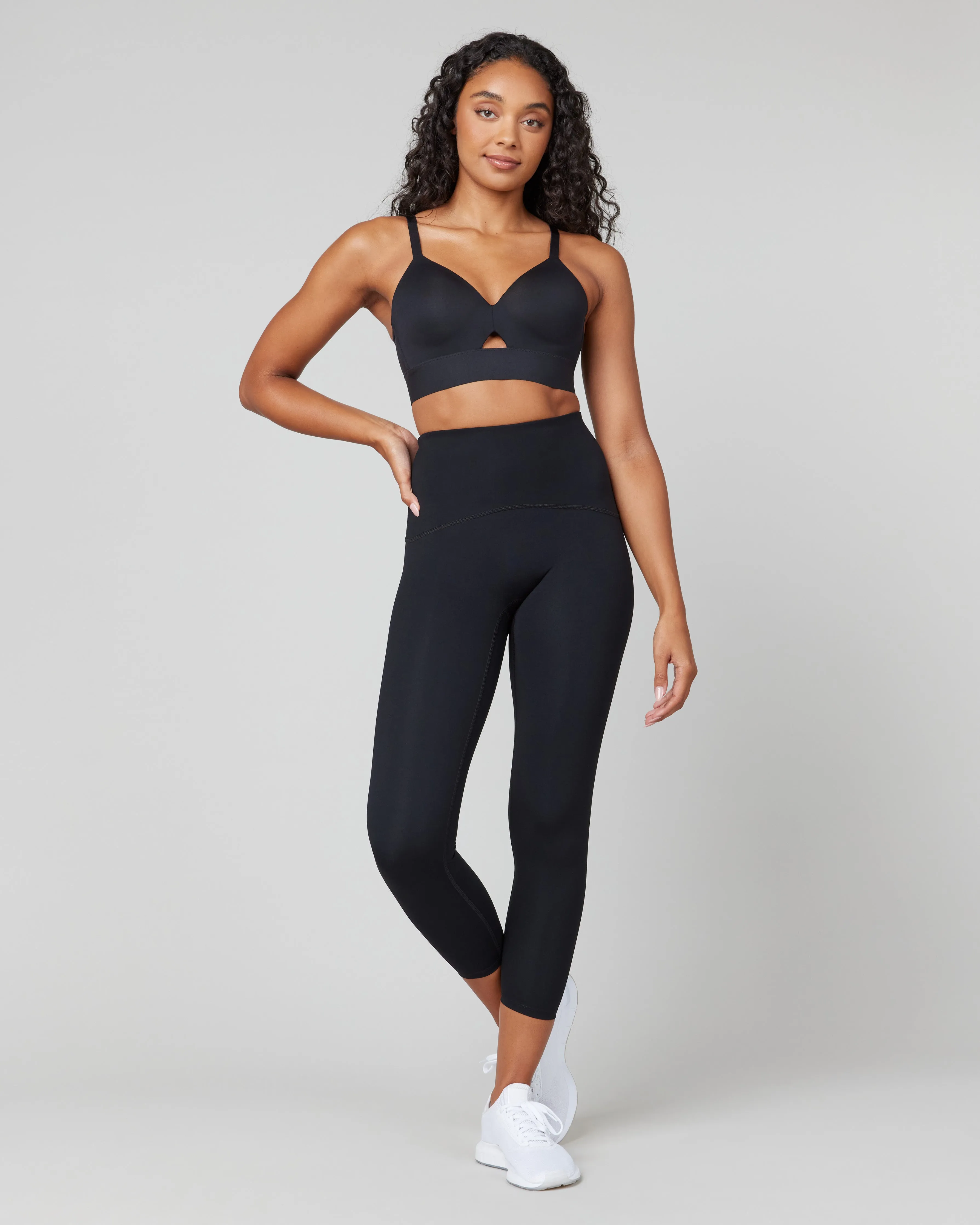 Mesh Panel Medium Impact Sports Bra sold by SPANX product image thumbnail 5