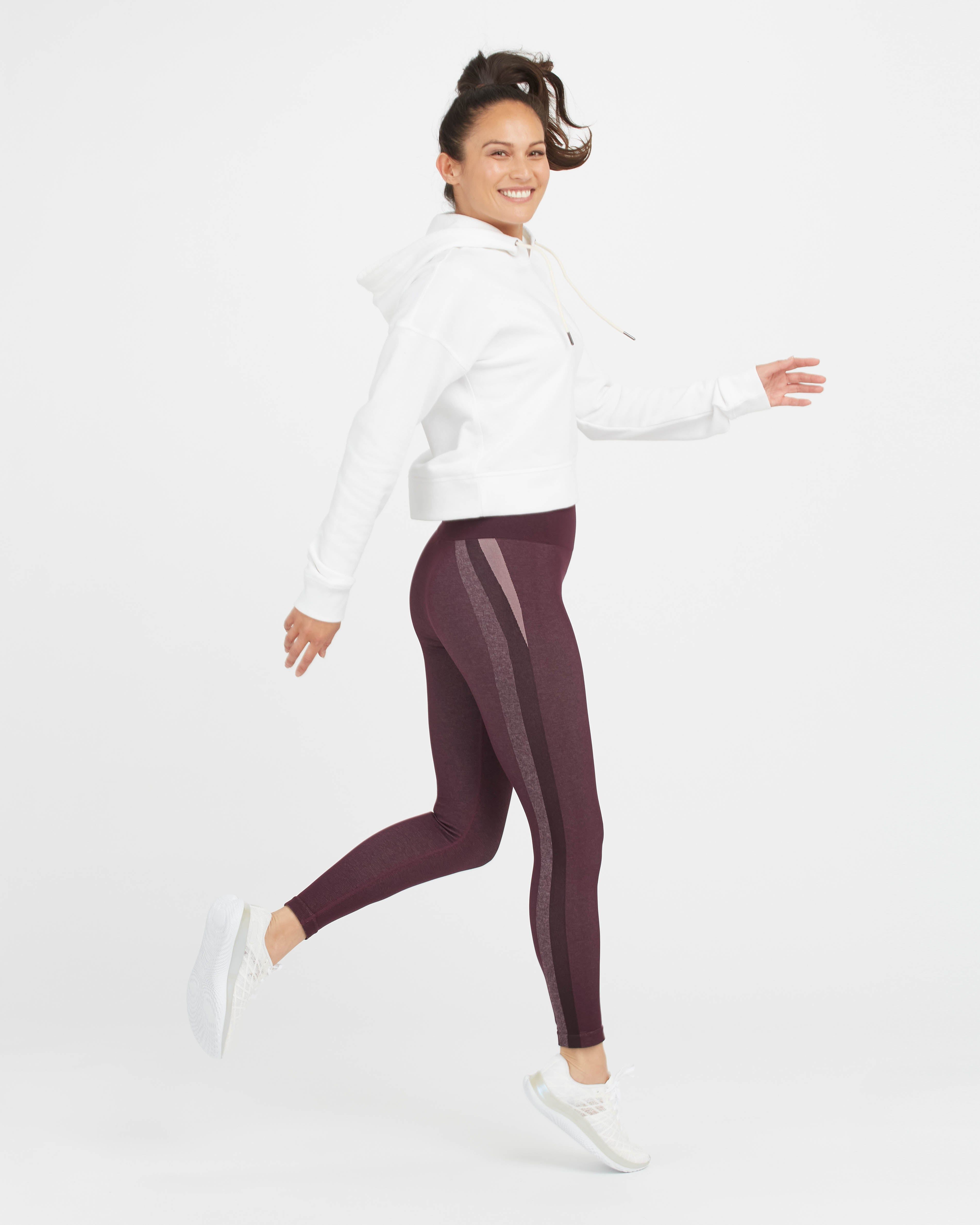 Look at Me Now Seamless Track Stripe Leggings sold by SPANX product image thumbnail 4