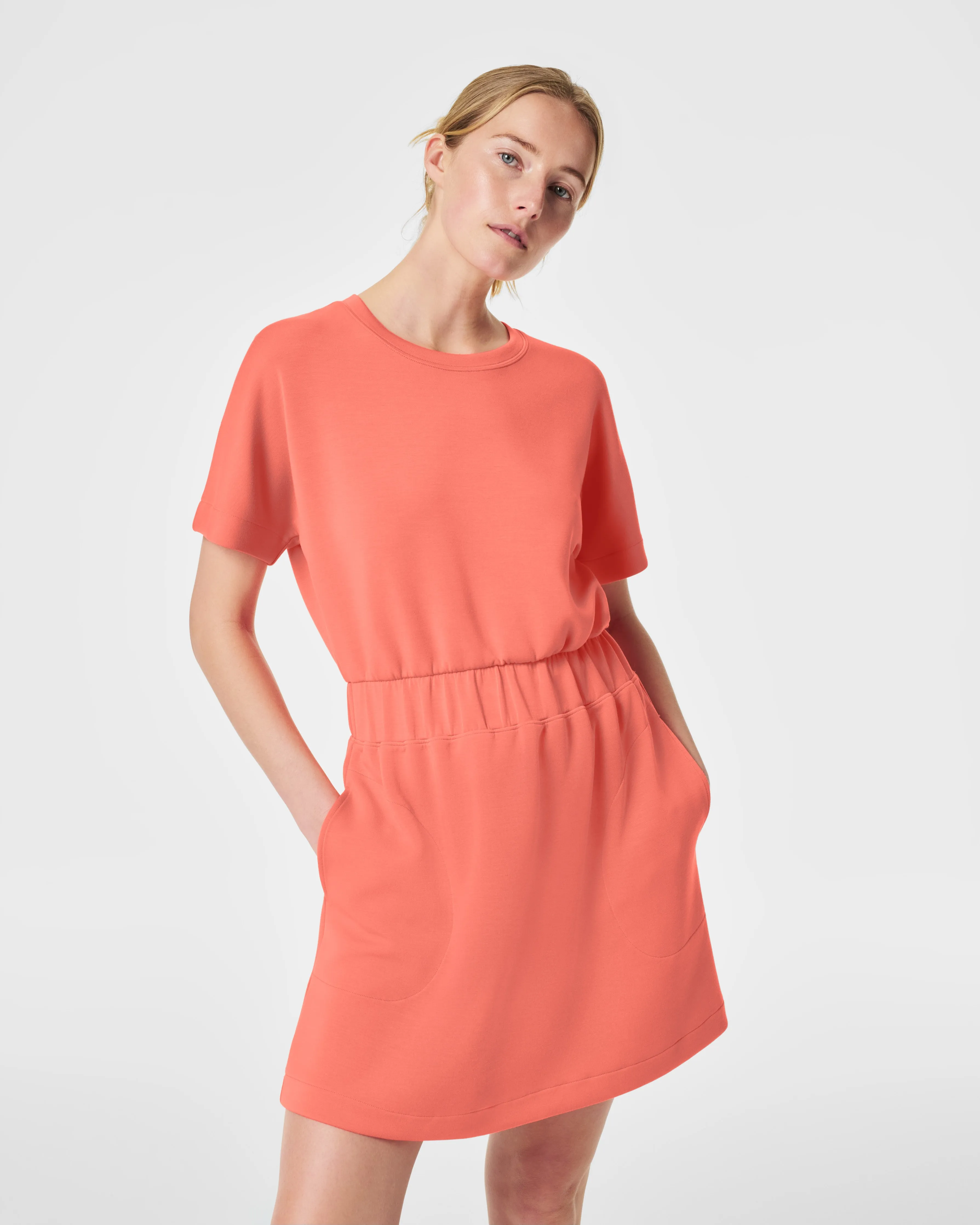 AirEssentials Cinched T-Shirt Dress sold by SPANX product image thumbnail 3