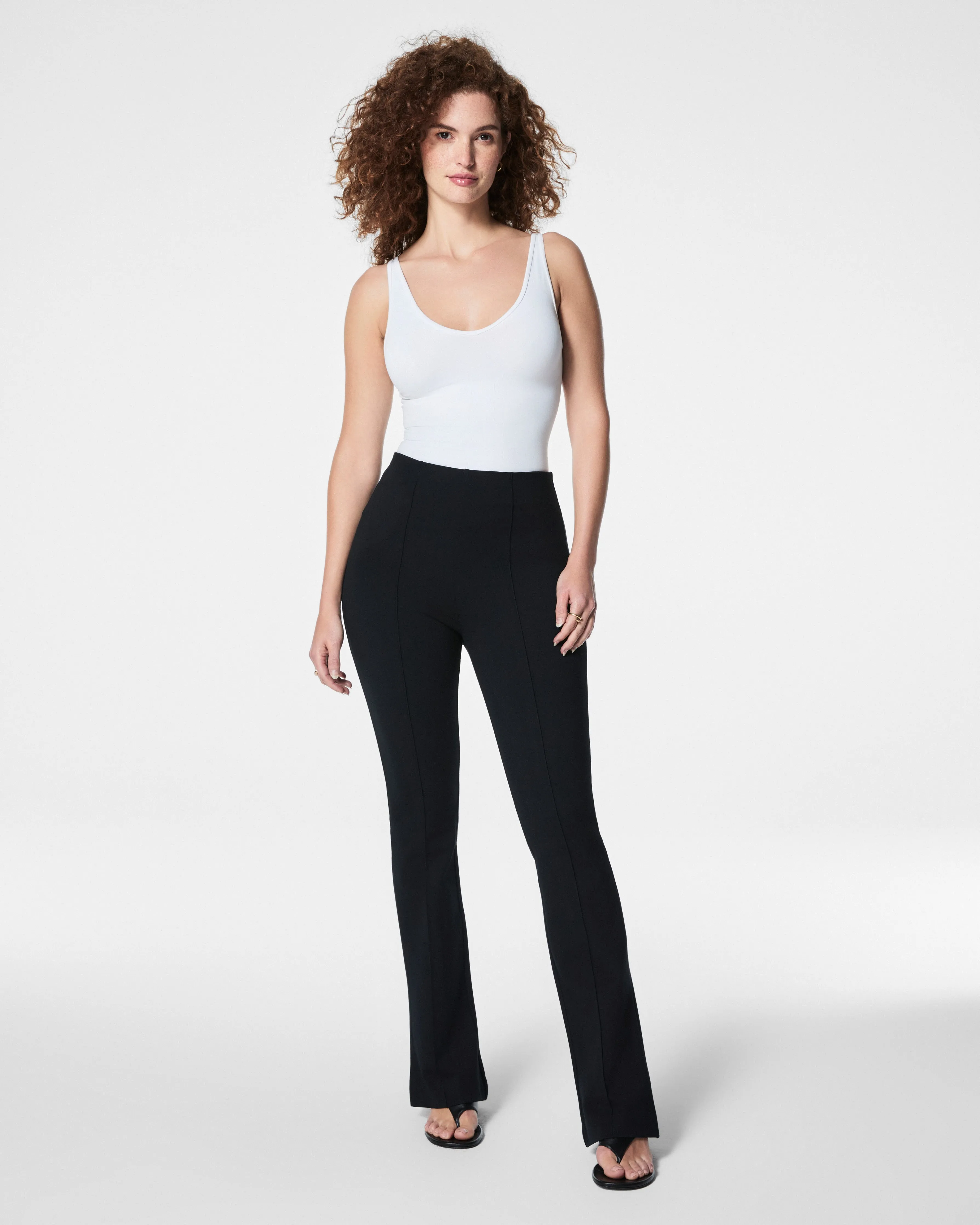 SPANXsmooth™ PerfectFit Ponte Micro Flare Pant sold by SPANX product image thumbnail 2