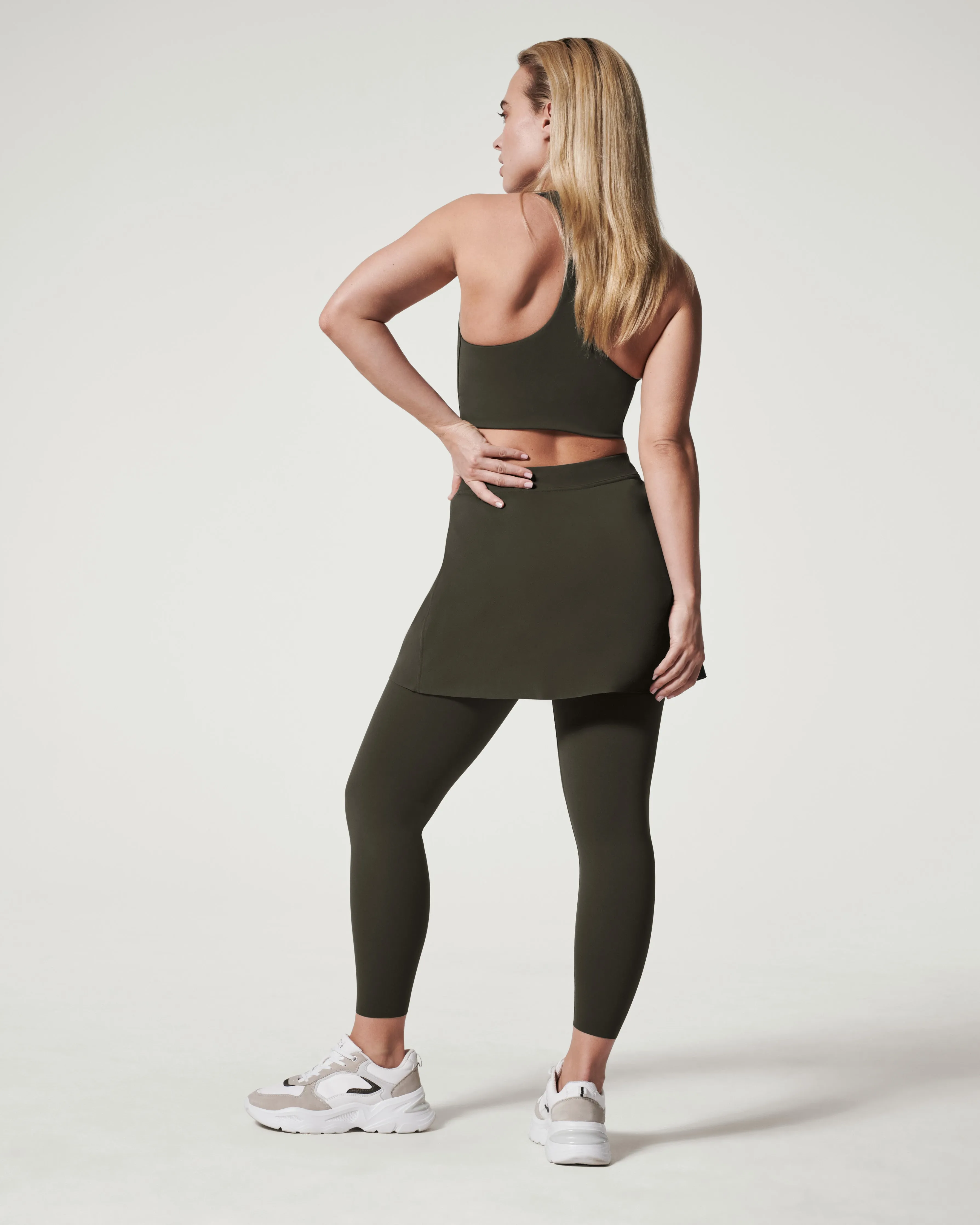 Booty Boost® Active Skirt Around 7/8 Leggings sold by SPANX product image thumbnail 2