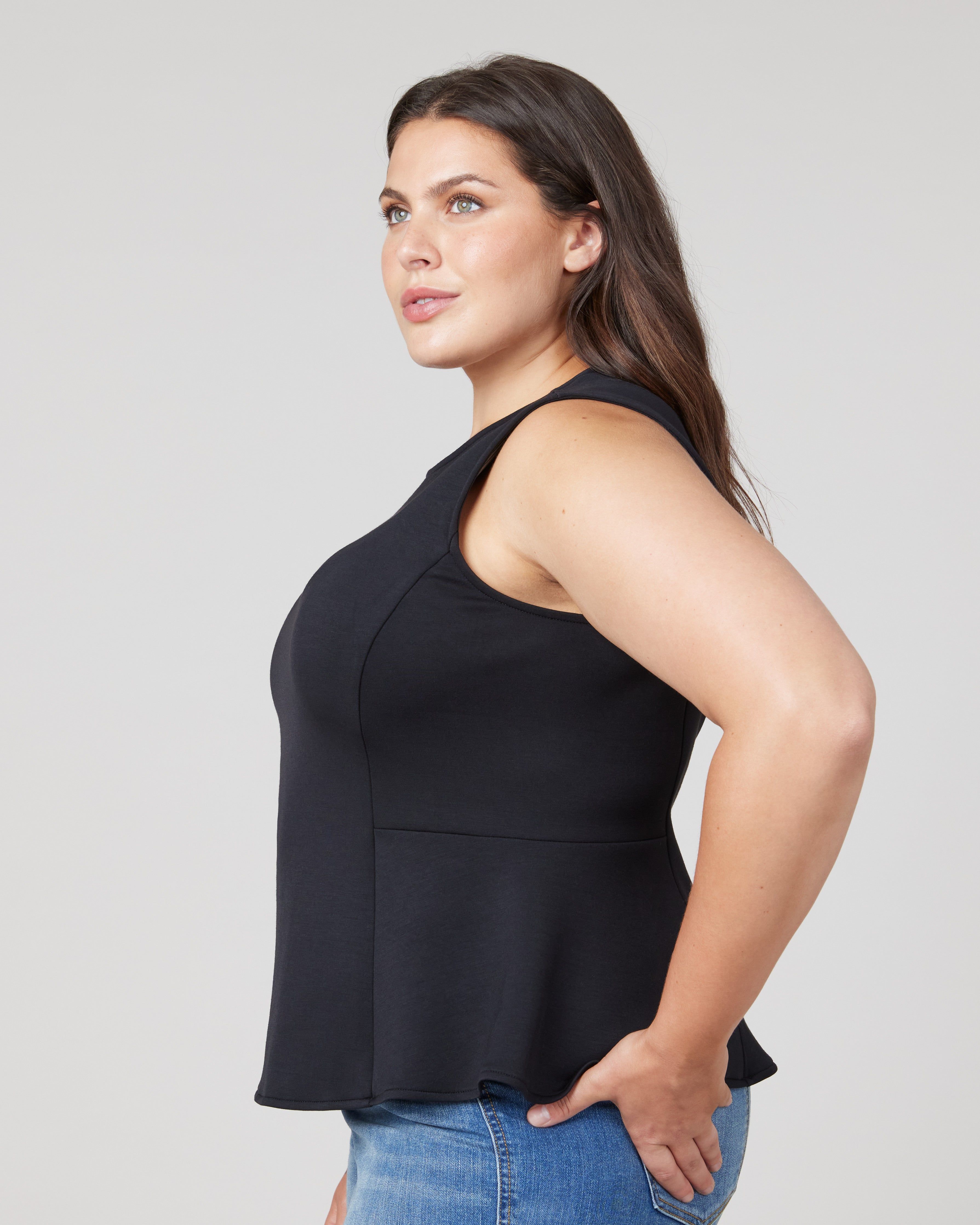 AirEssentials Peplum Top sold by SPANX product image thumbnail 4