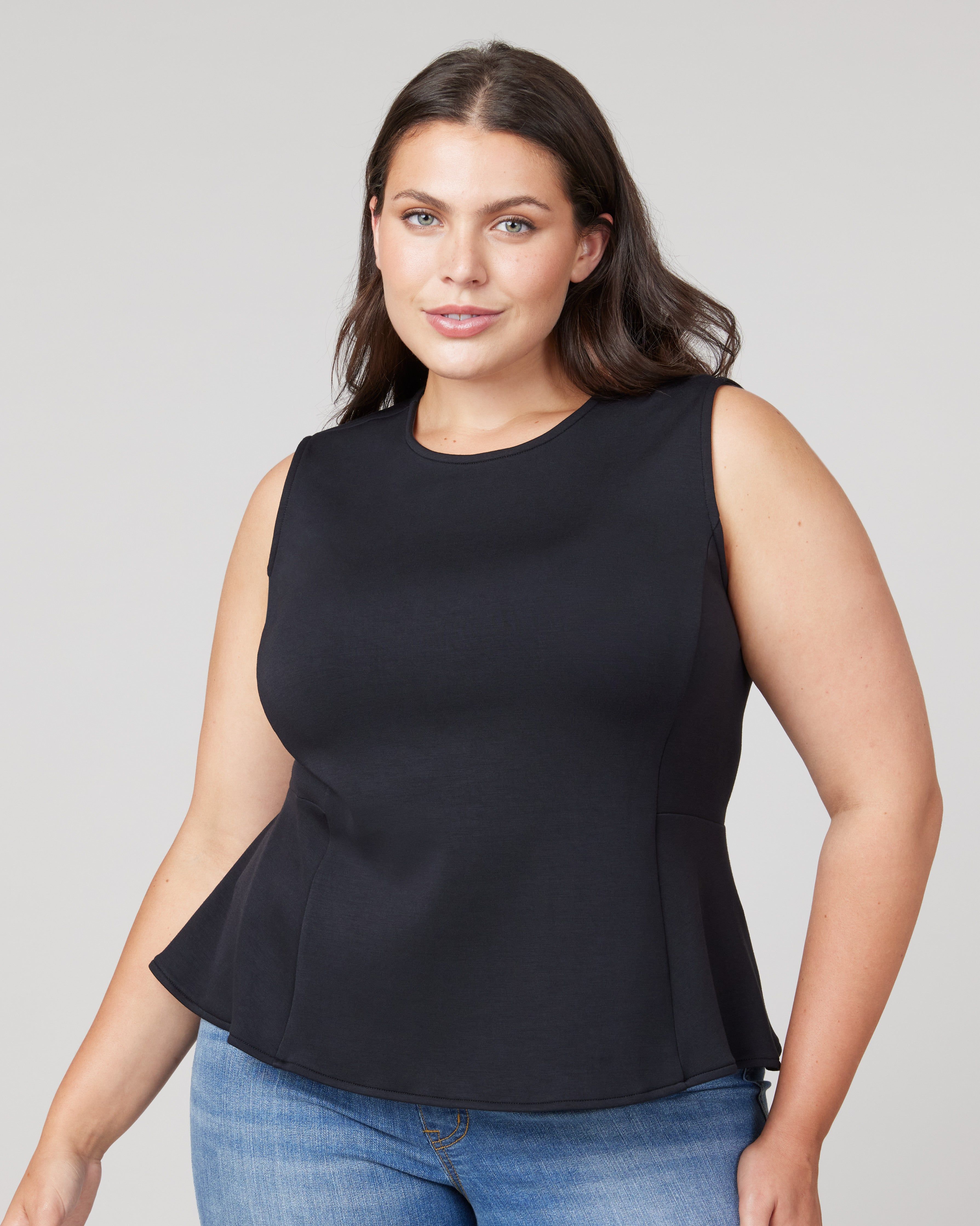 AirEssentials Peplum Top sold by SPANX