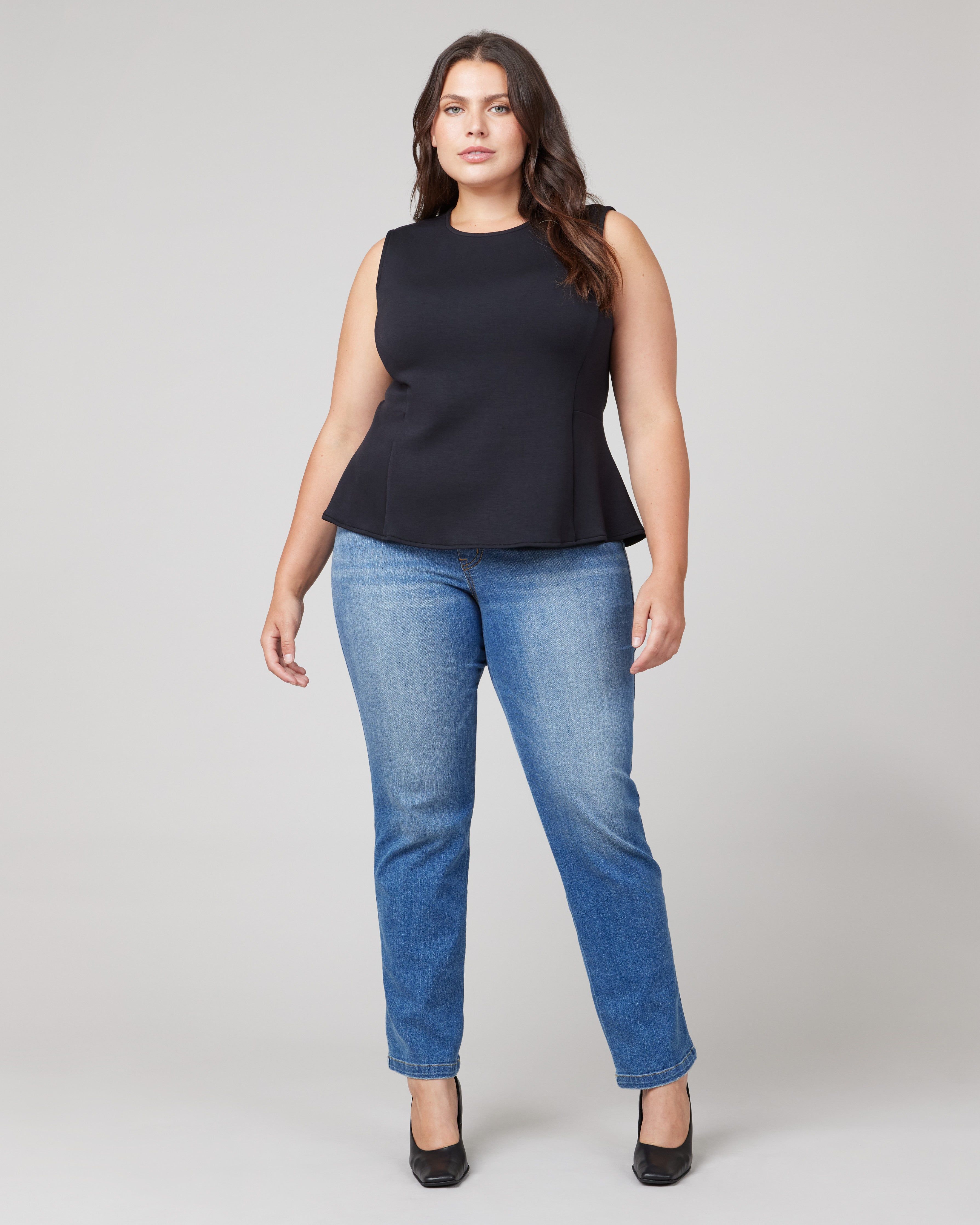 AirEssentials Peplum Top sold by SPANX product image thumbnail 5