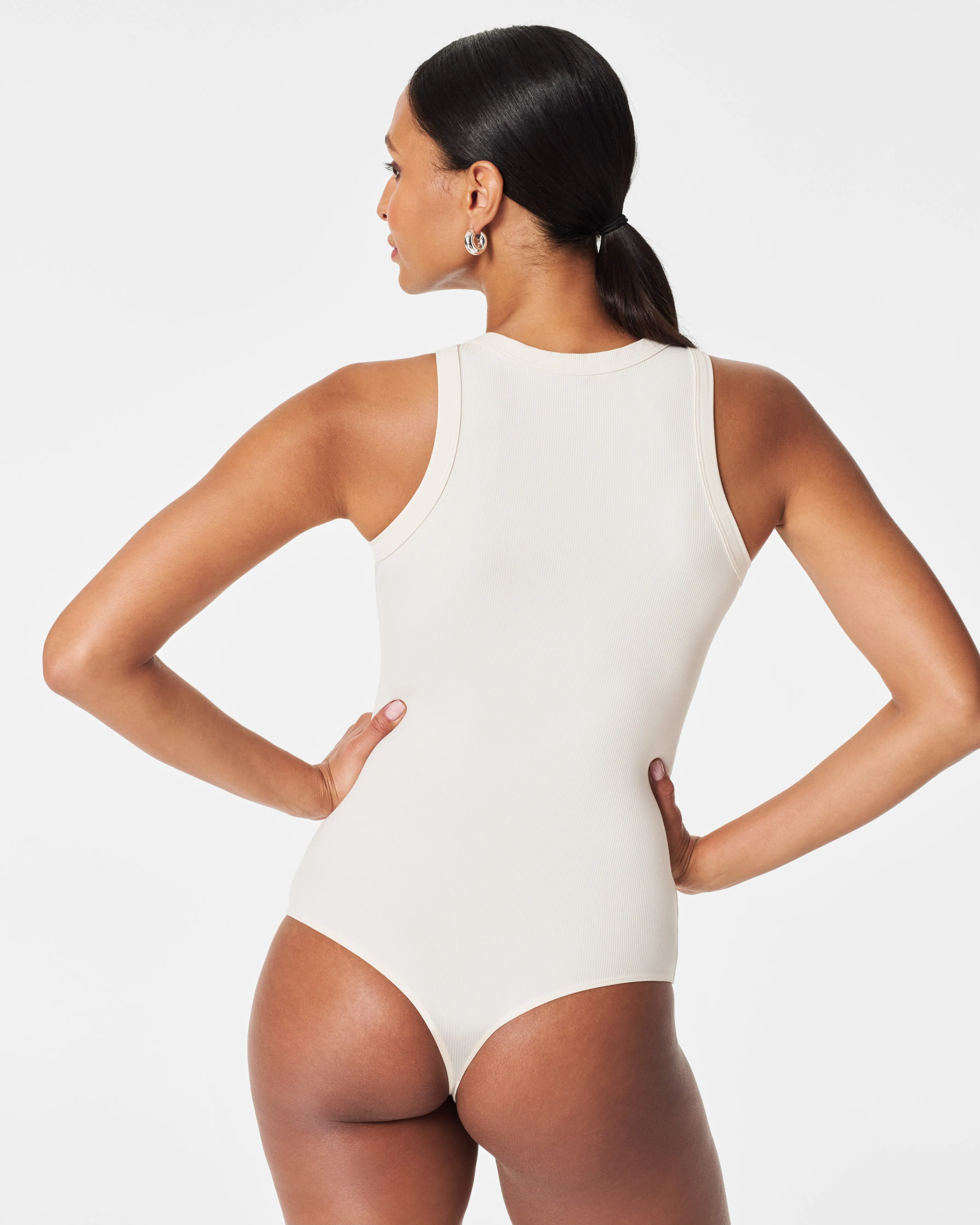 Suit Yourself Racerback Ribbed Bodysuit sold by SPANX product image thumbnail 5