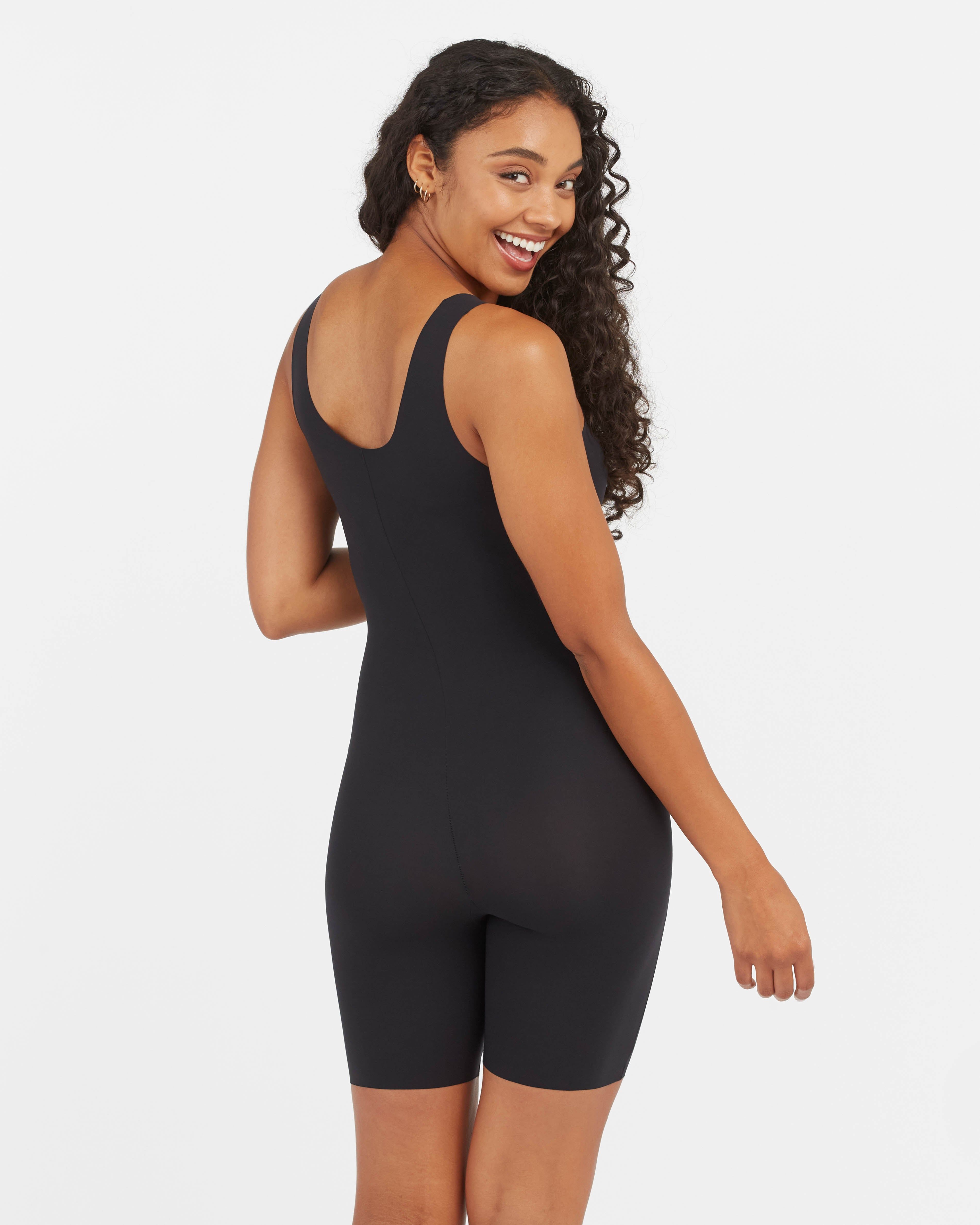 Luxe Essentials Tank Mid-Thigh Bodysuit sold by SPANX product image thumbnail 2