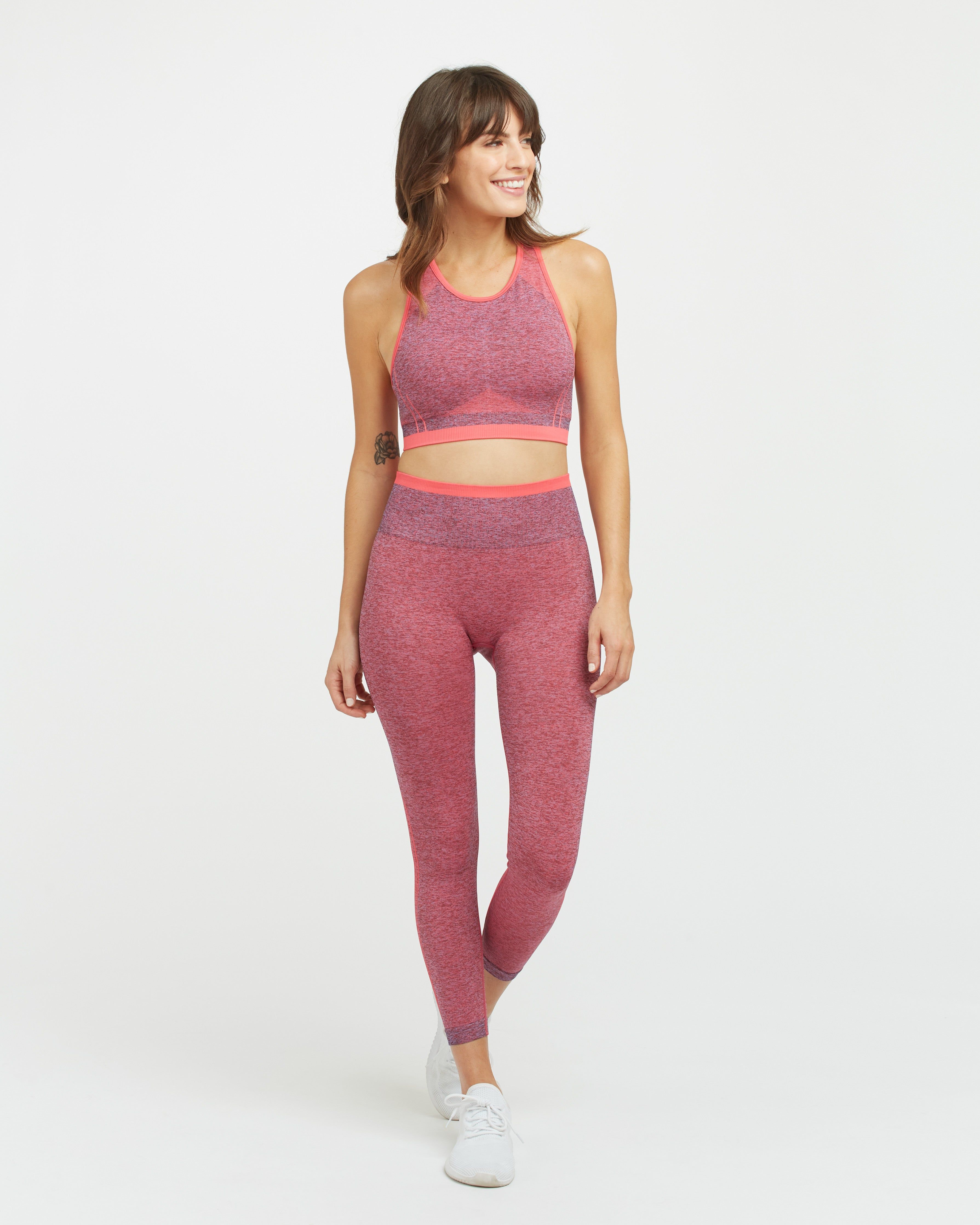 Seamless Sculpt Medium Impact Sports Bra sold by SPANX product image thumbnail 4