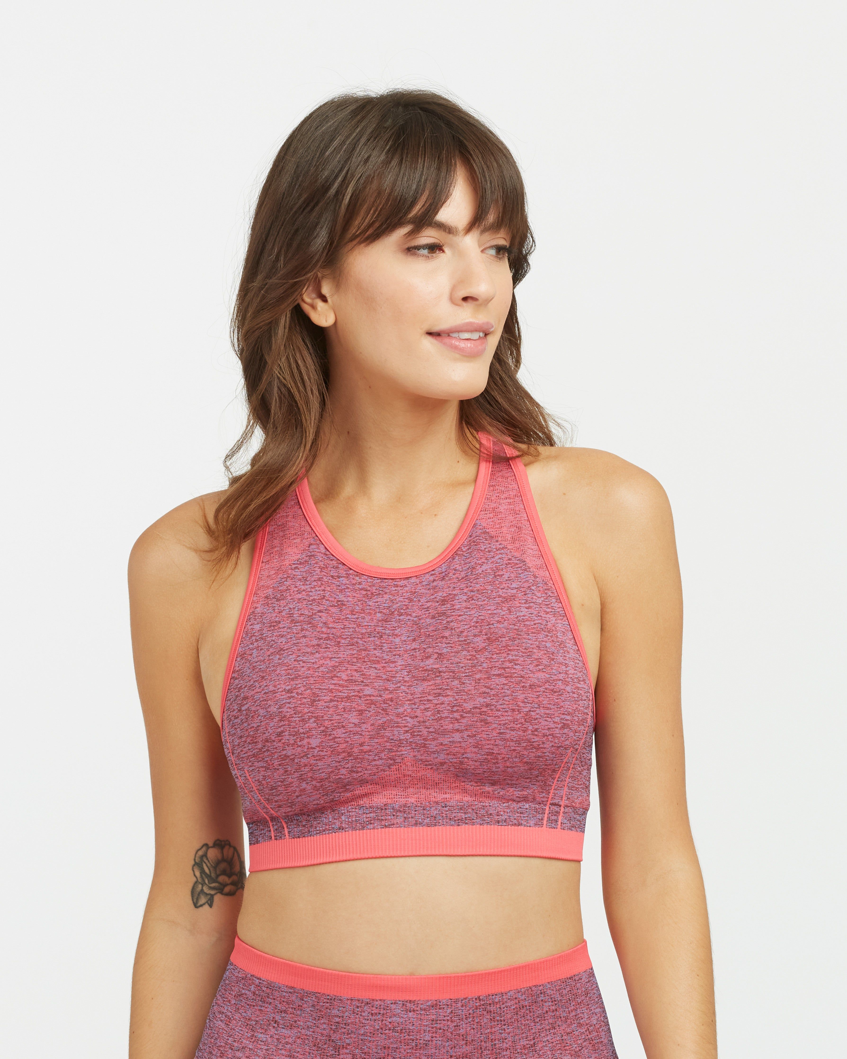 Seamless Sculpt Medium Impact Sports Bra sold by SPANX