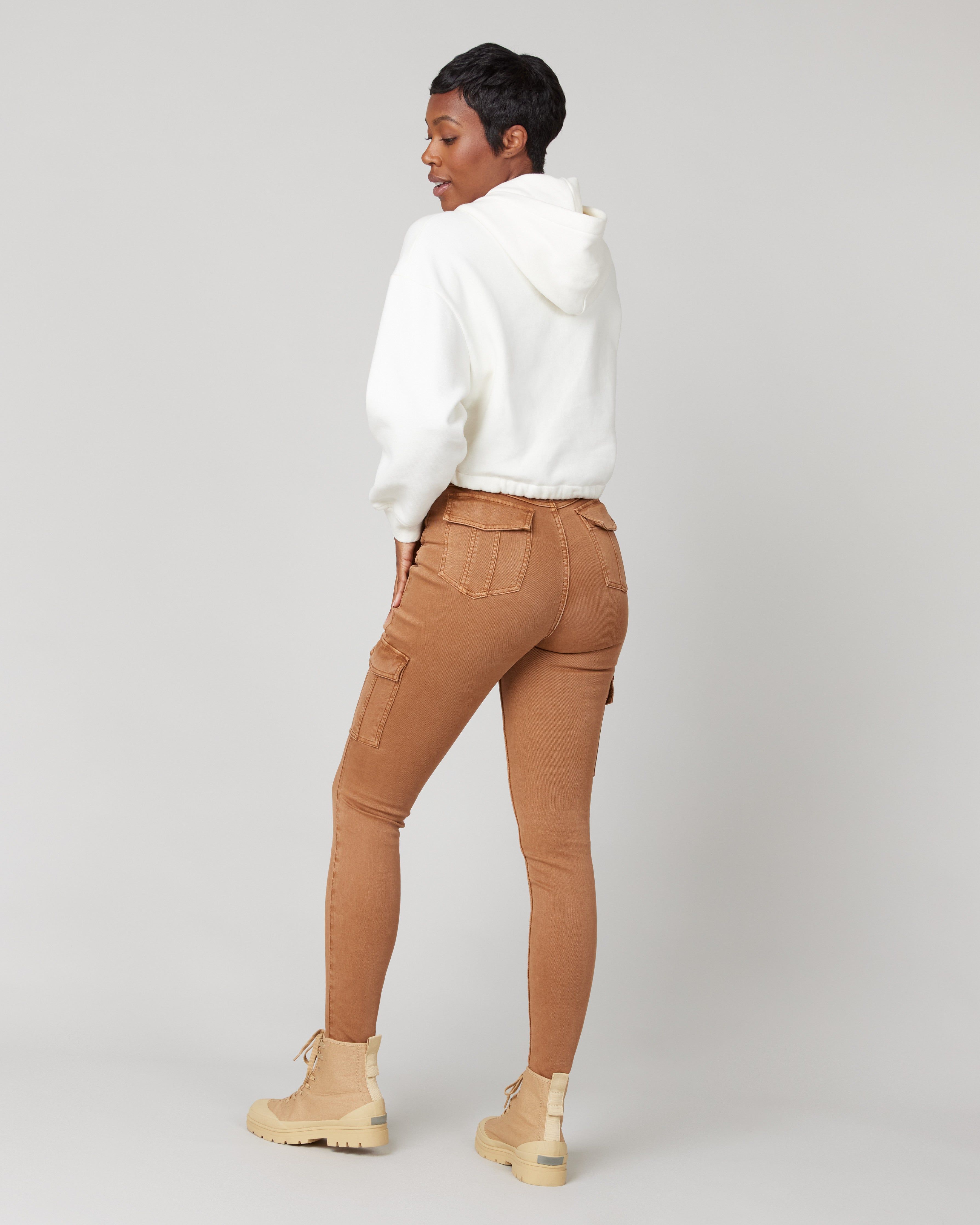 Stretch Twill Ankle Cargo Pant sold by SPANX product image thumbnail 3