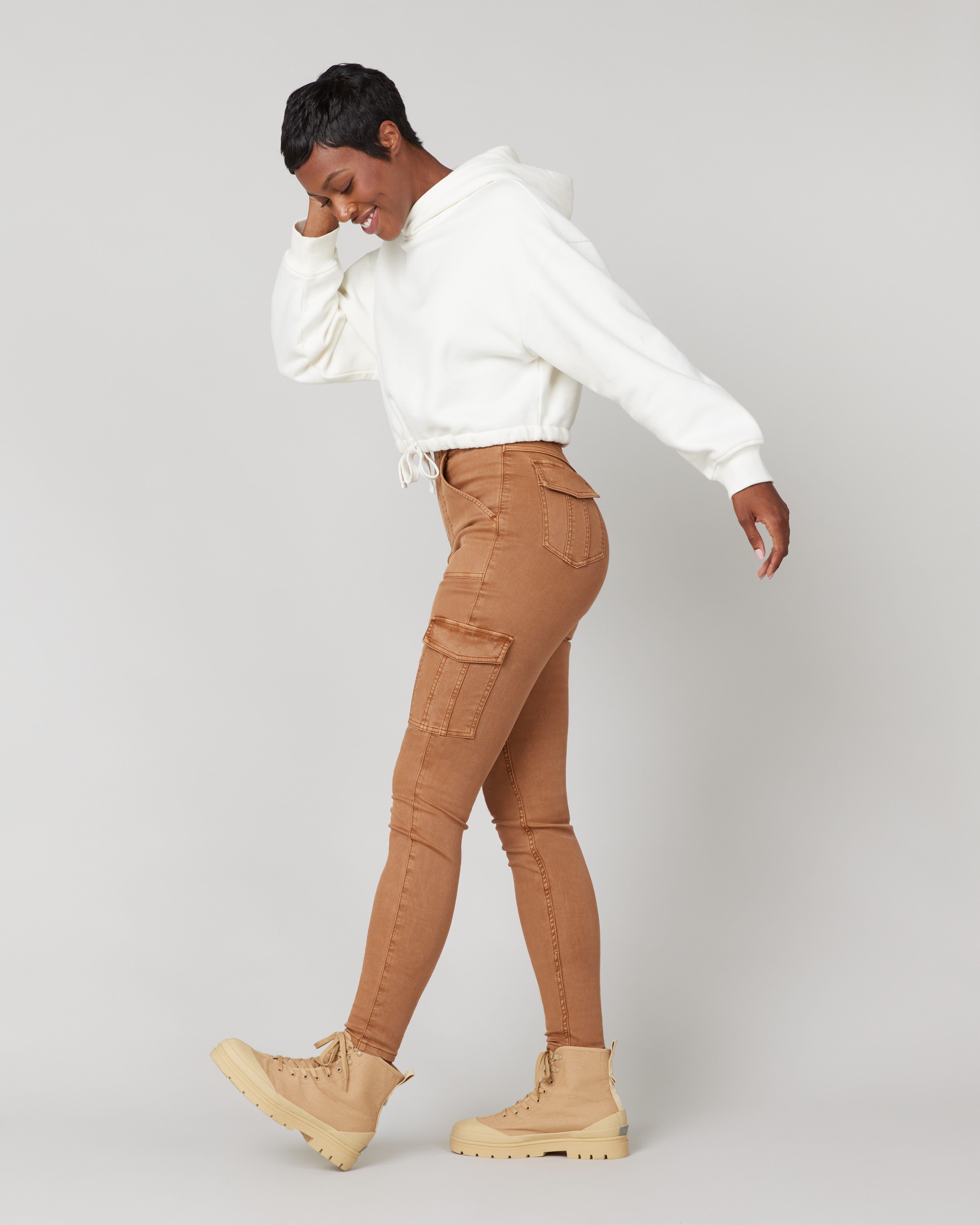 Stretch Twill Ankle Cargo Pant sold by SPANX product image thumbnail 2