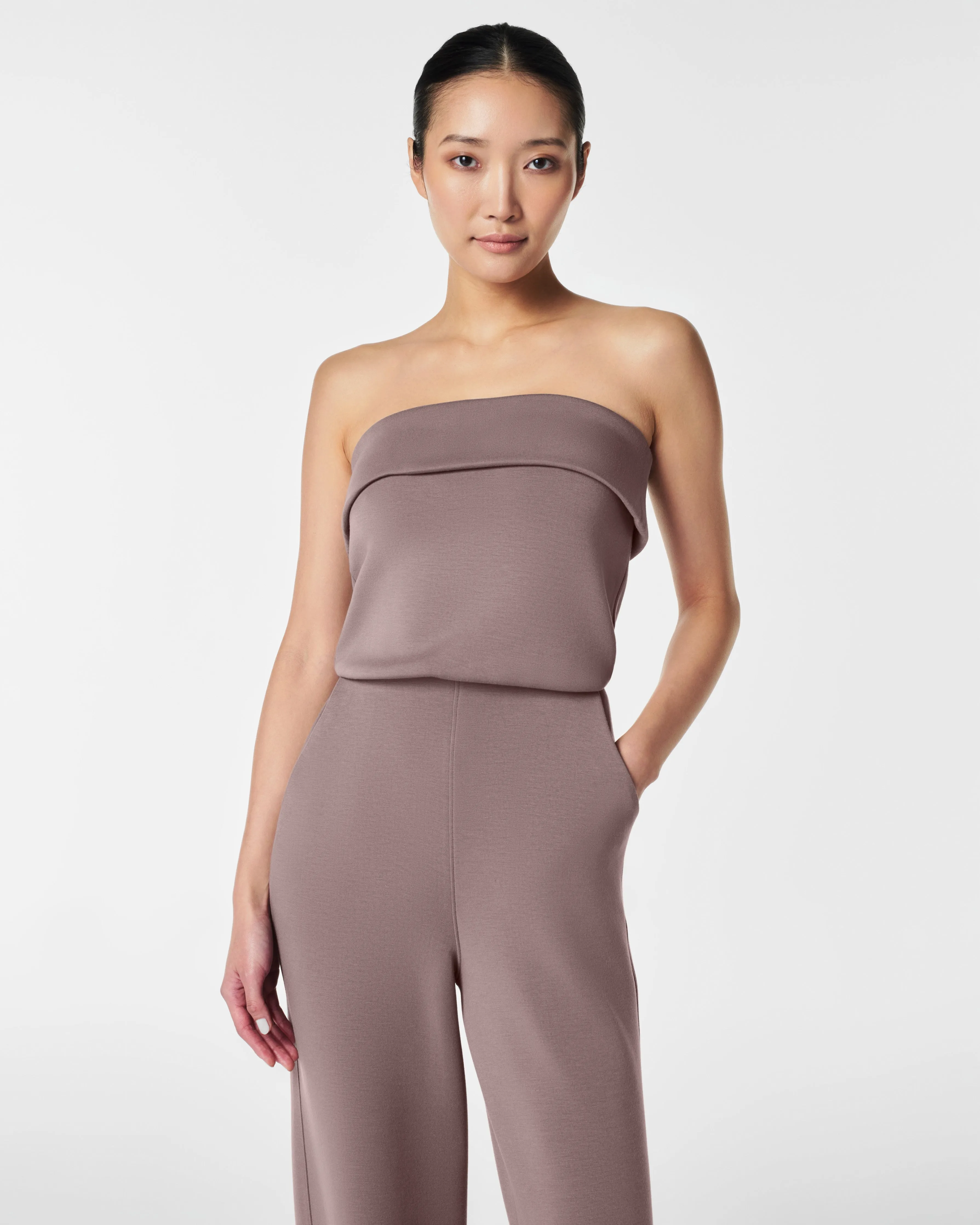 AirEssentials Strapless Jumpsuit sold by SPANX product image thumbnail 5