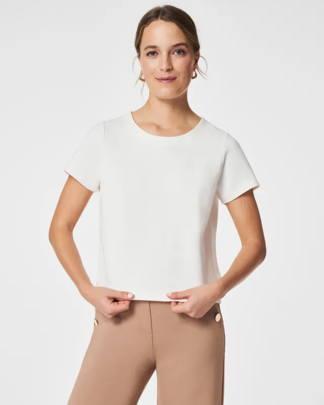 The Perfect Pleated Back Top sold by SPANX