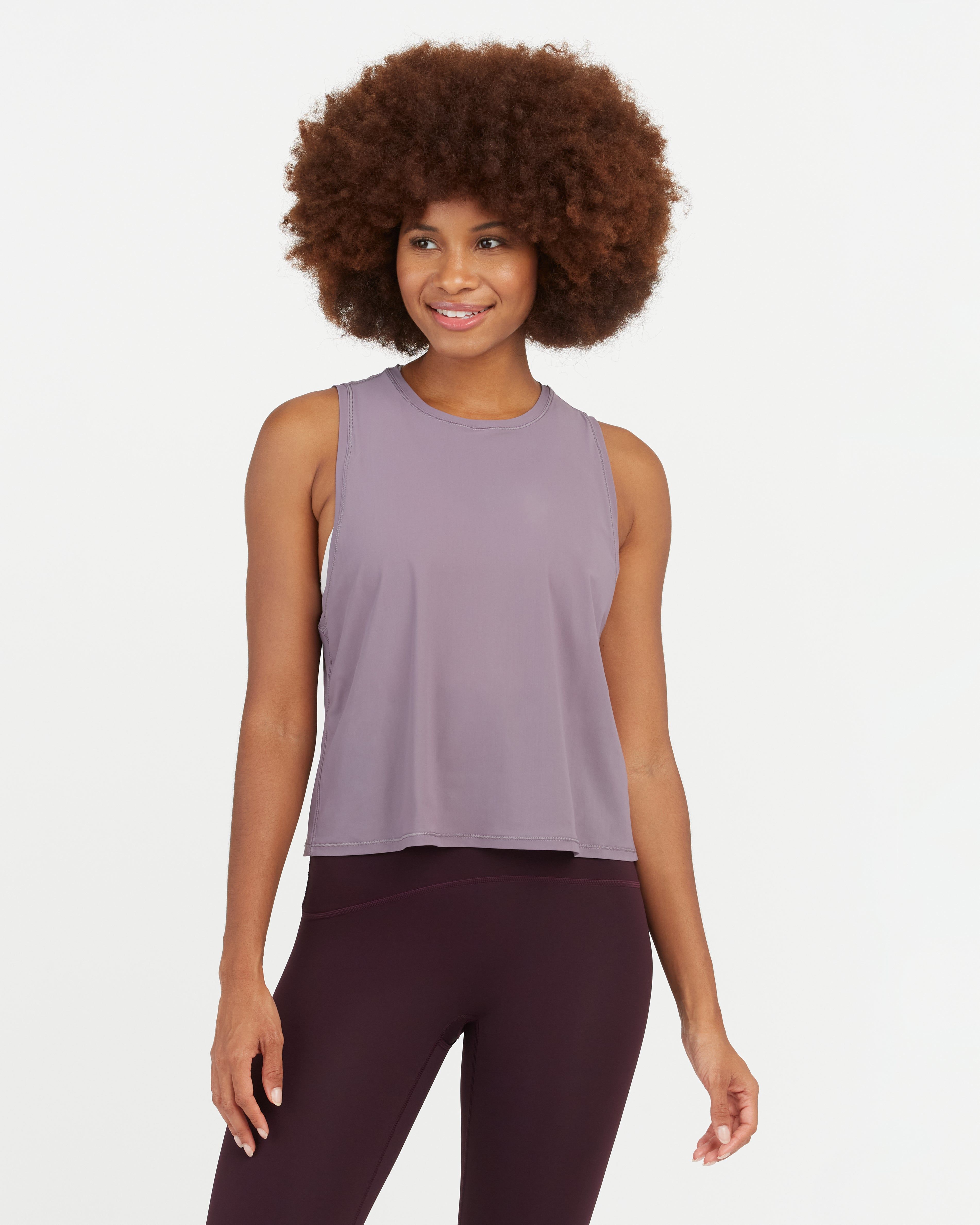 Go Lightly At-The-Hip Tank sold by SPANX
