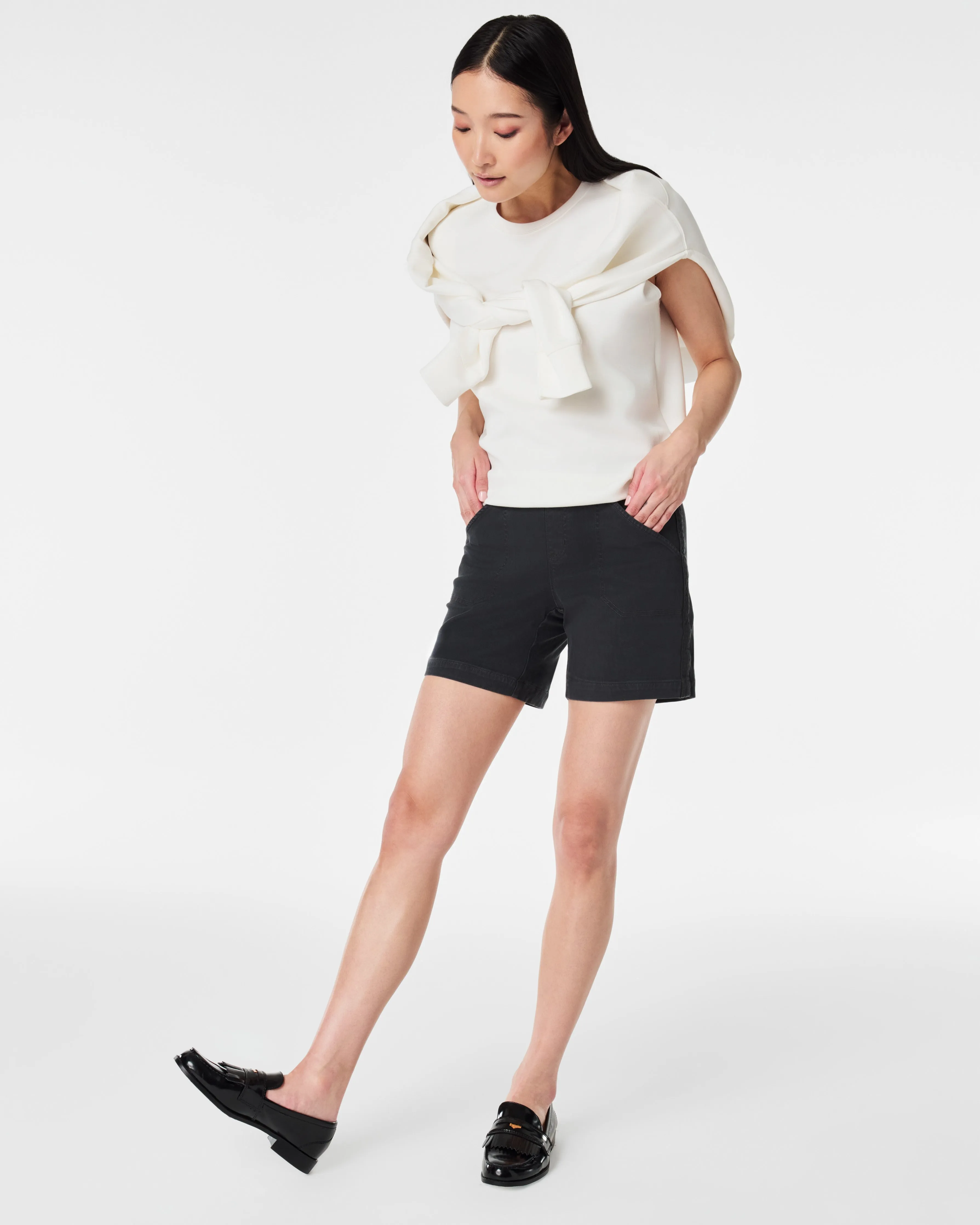Stretch Twill Shorts, 6" sold by SPANX product image thumbnail 2
