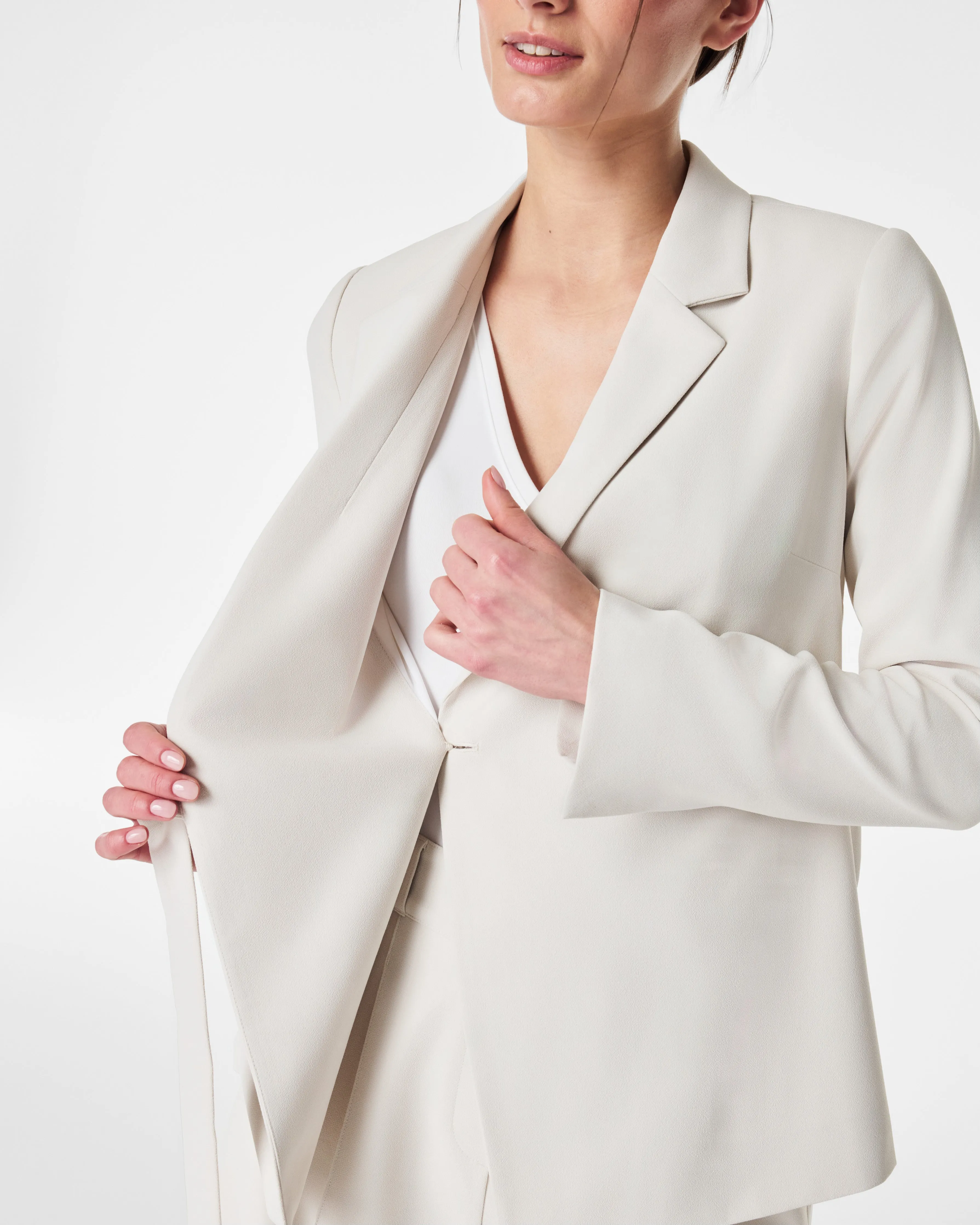 Carefree Crepe Wrap Blazer With No-Show Coverage sold by SPANX product image thumbnail 3