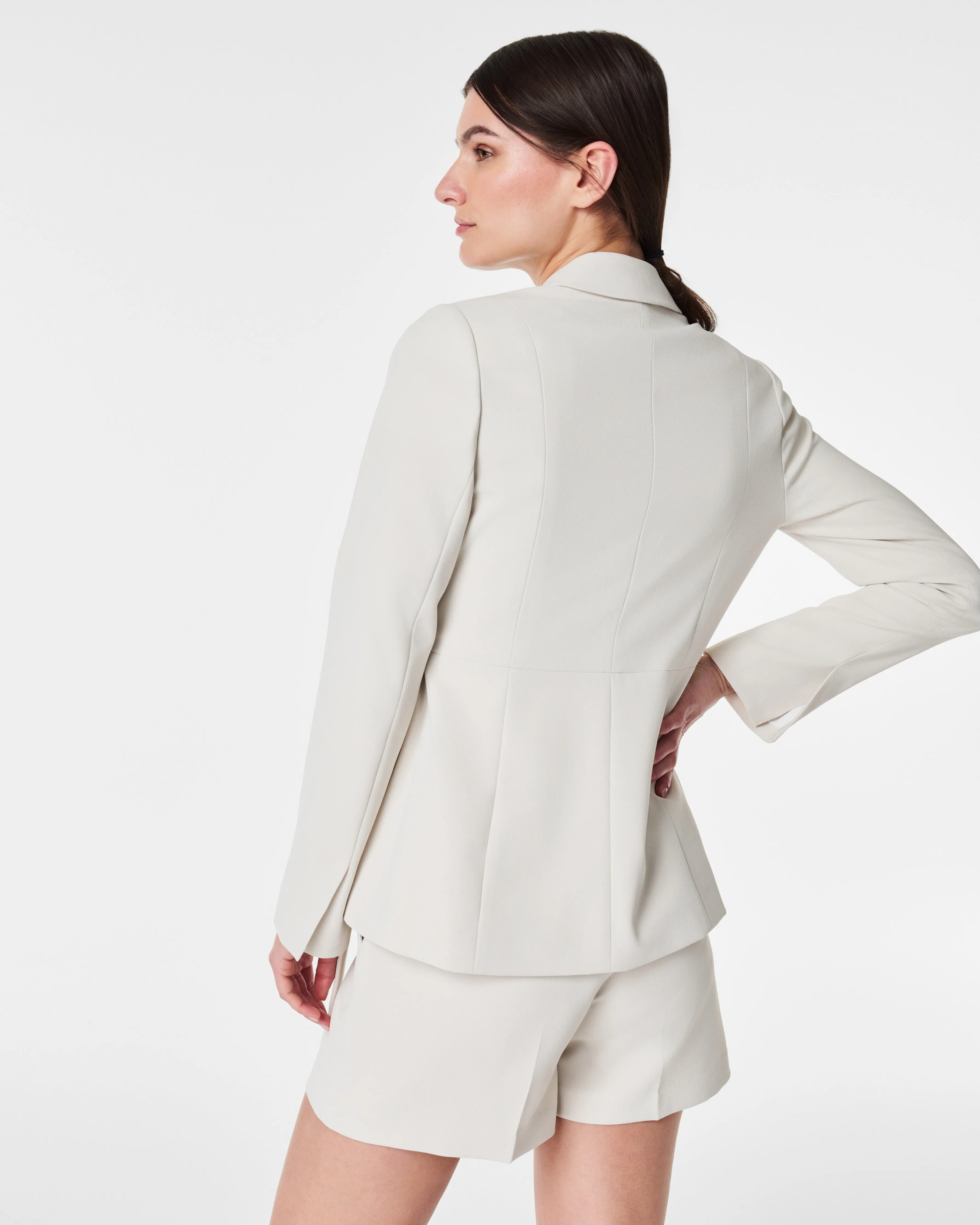 Carefree Crepe Wrap Blazer With No-Show Coverage sold by SPANX product image thumbnail 2