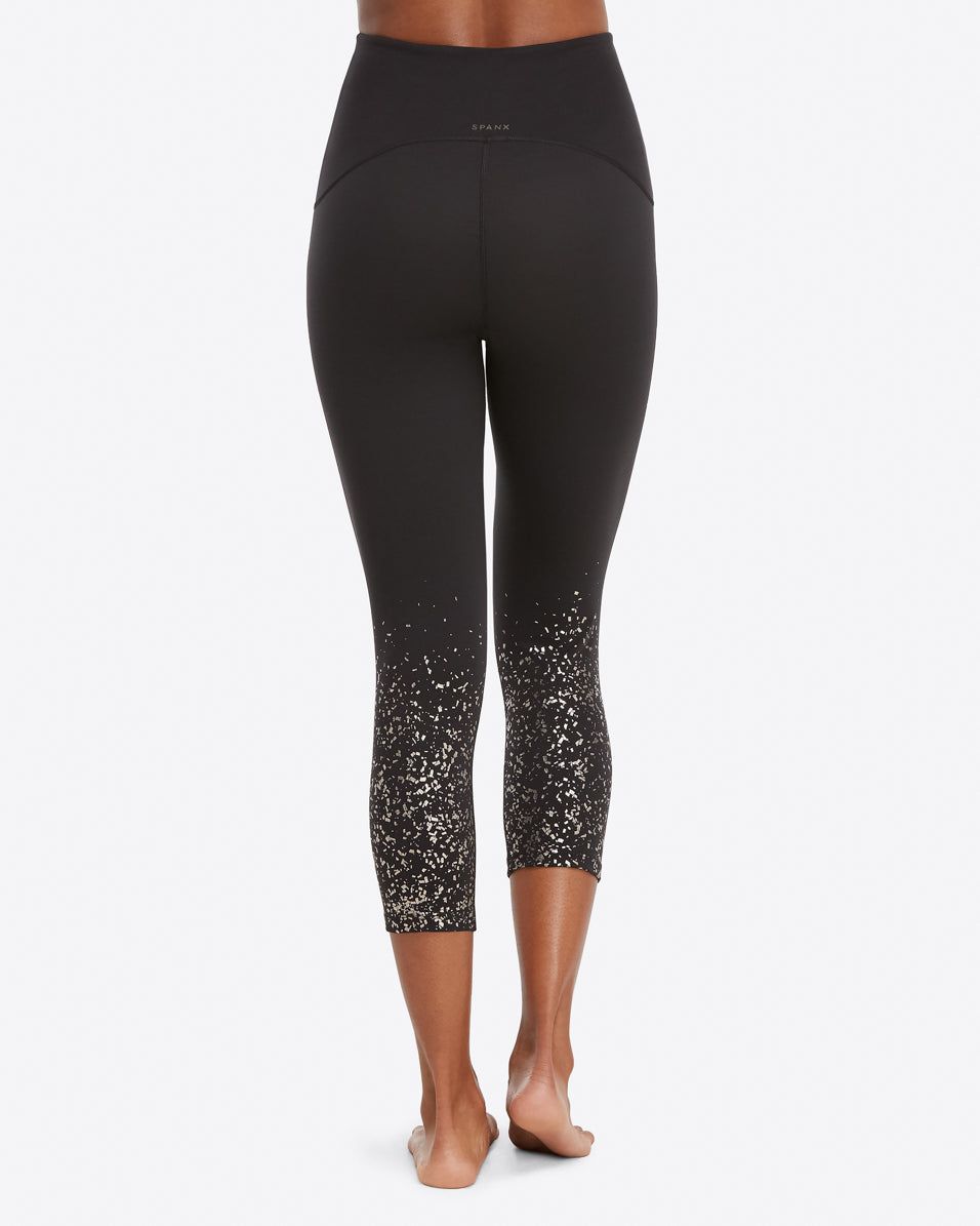 Booty Boost® Active Printed Cropped Leggings sold by SPANX product image thumbnail 2