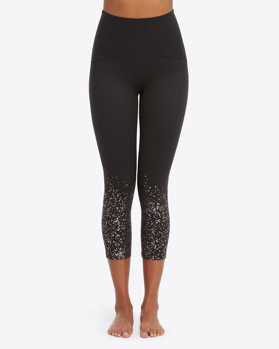 Booty Boost® Active Printed Cropped Leggings sold by SPANX