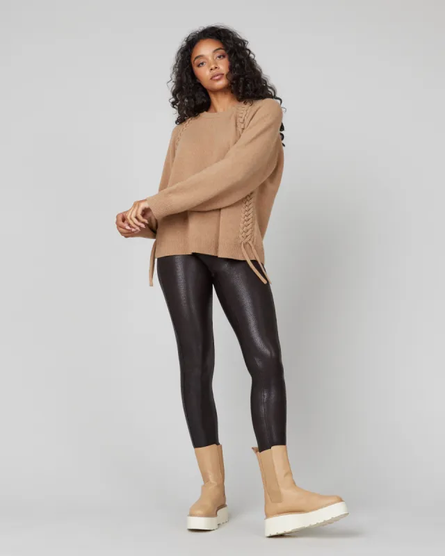 Faux Leather Croc Shine Leggings sold by SPANX