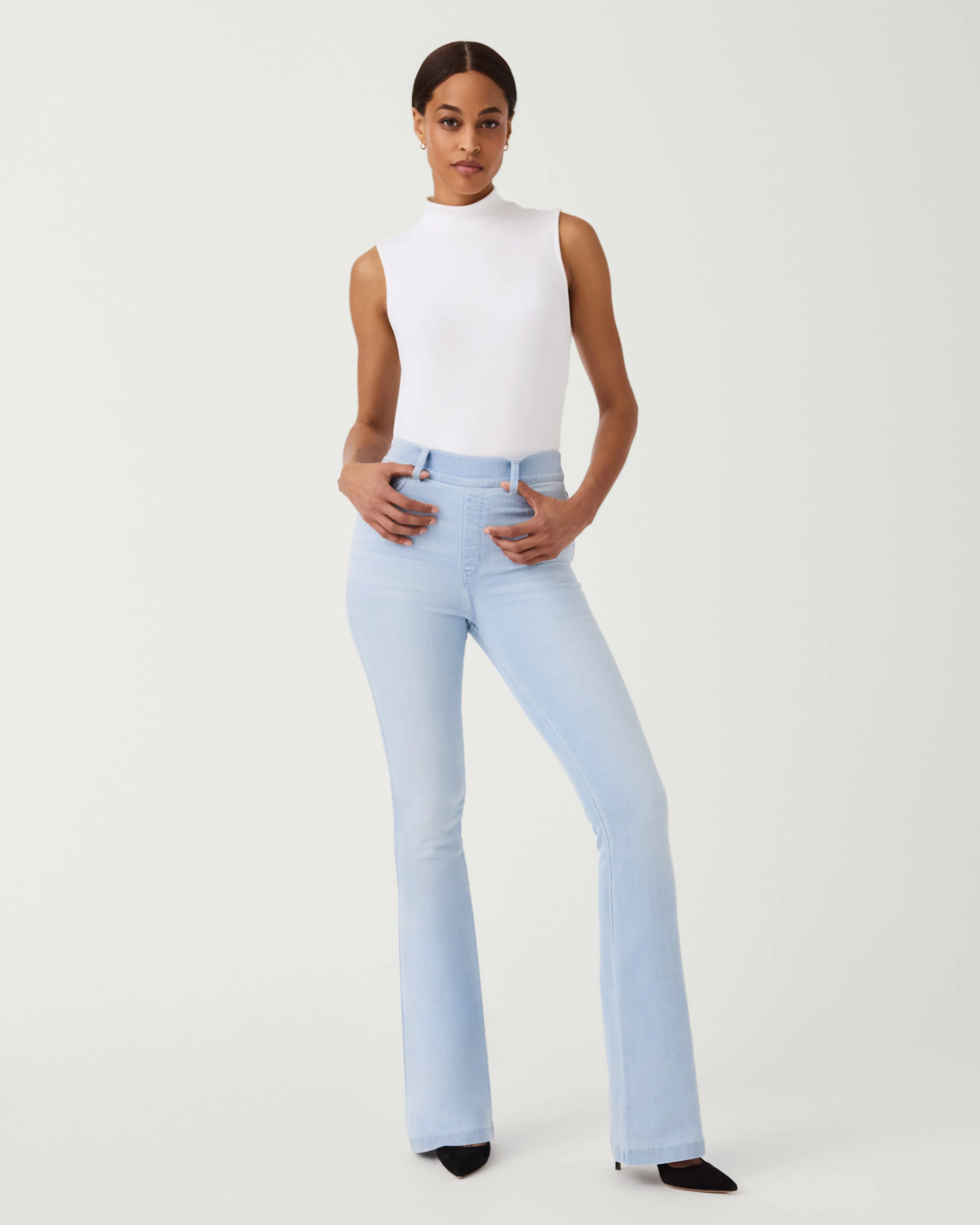 Flare Jeans, Light Wash sold by SPANX product image thumbnail 2
