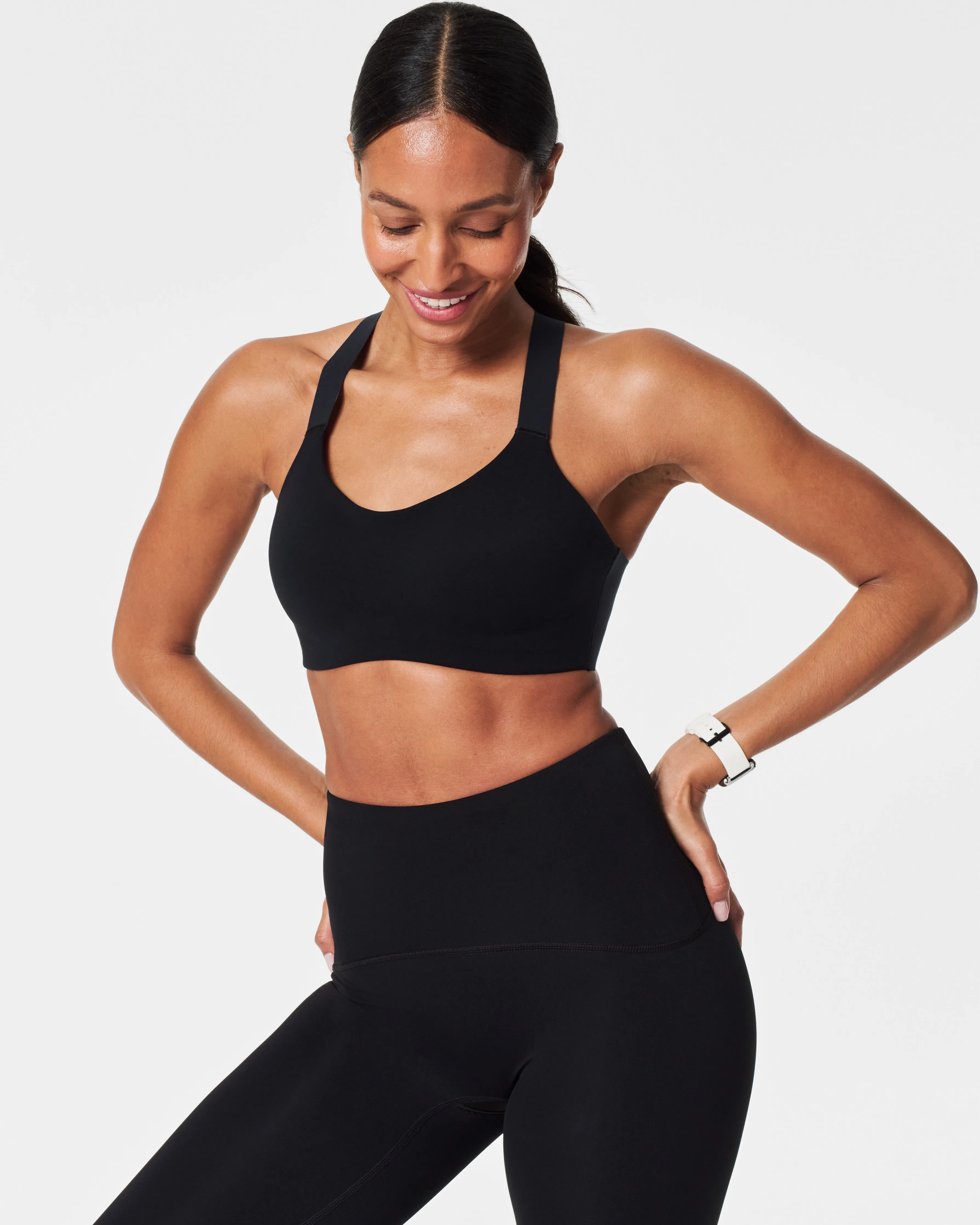 SPANX® FlexFeel Medium Impact Sports Bra sold by SPANX
