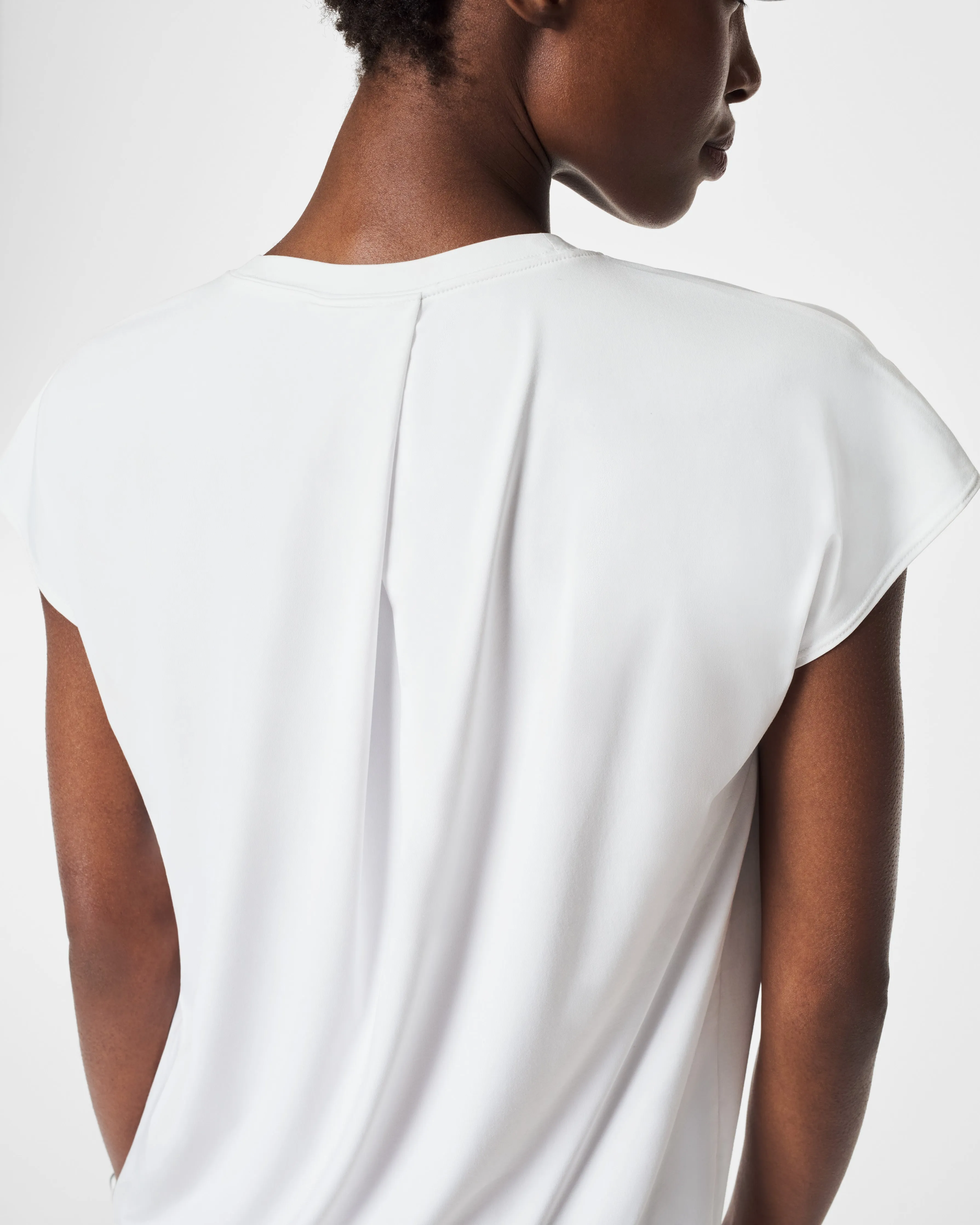 SPANX® Butter Cap-Sleeve Tee sold by SPANX product image thumbnail 4