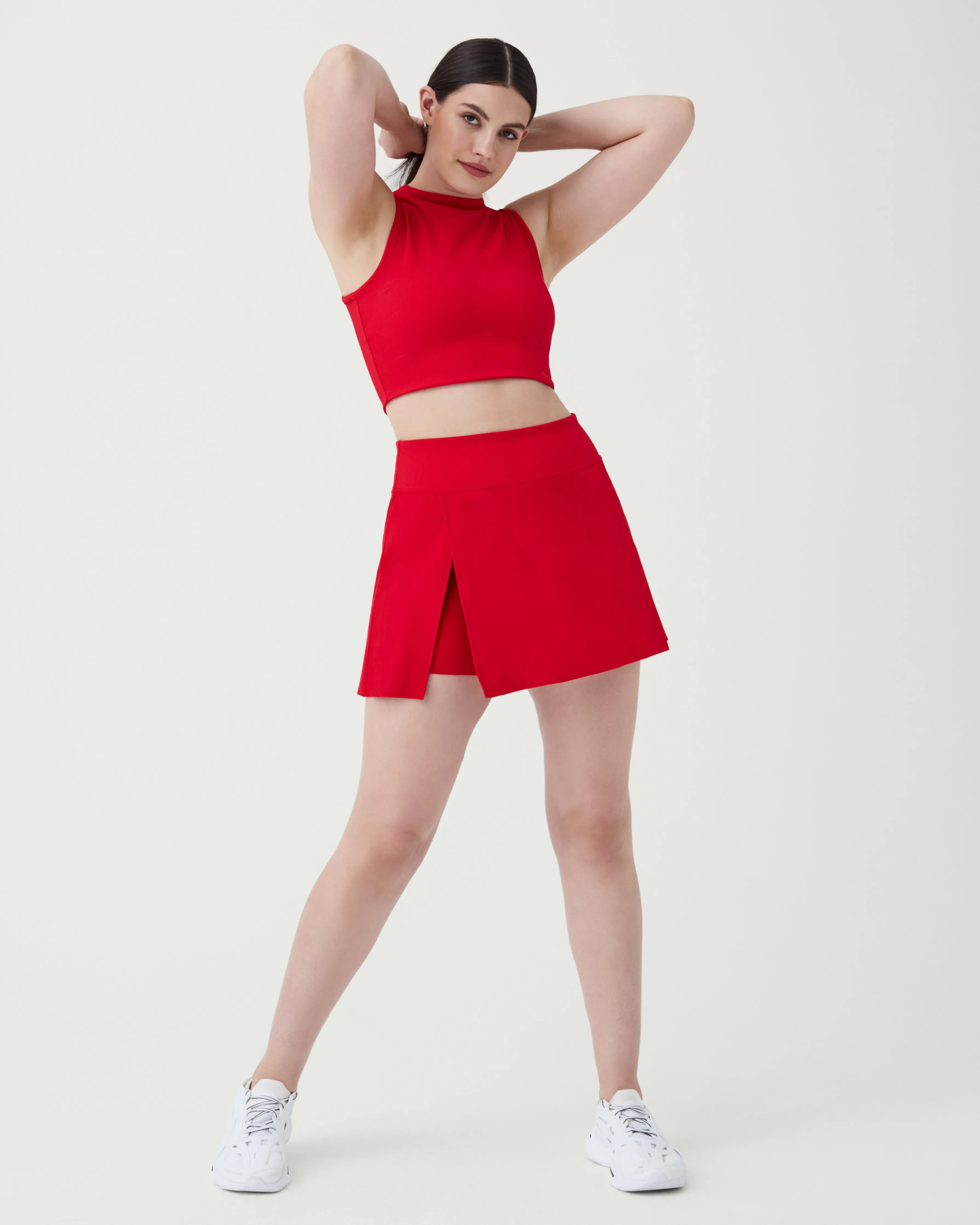 SPANXshape™ Get Moving Contour Rib Skort sold by SPANX product image thumbnail 2