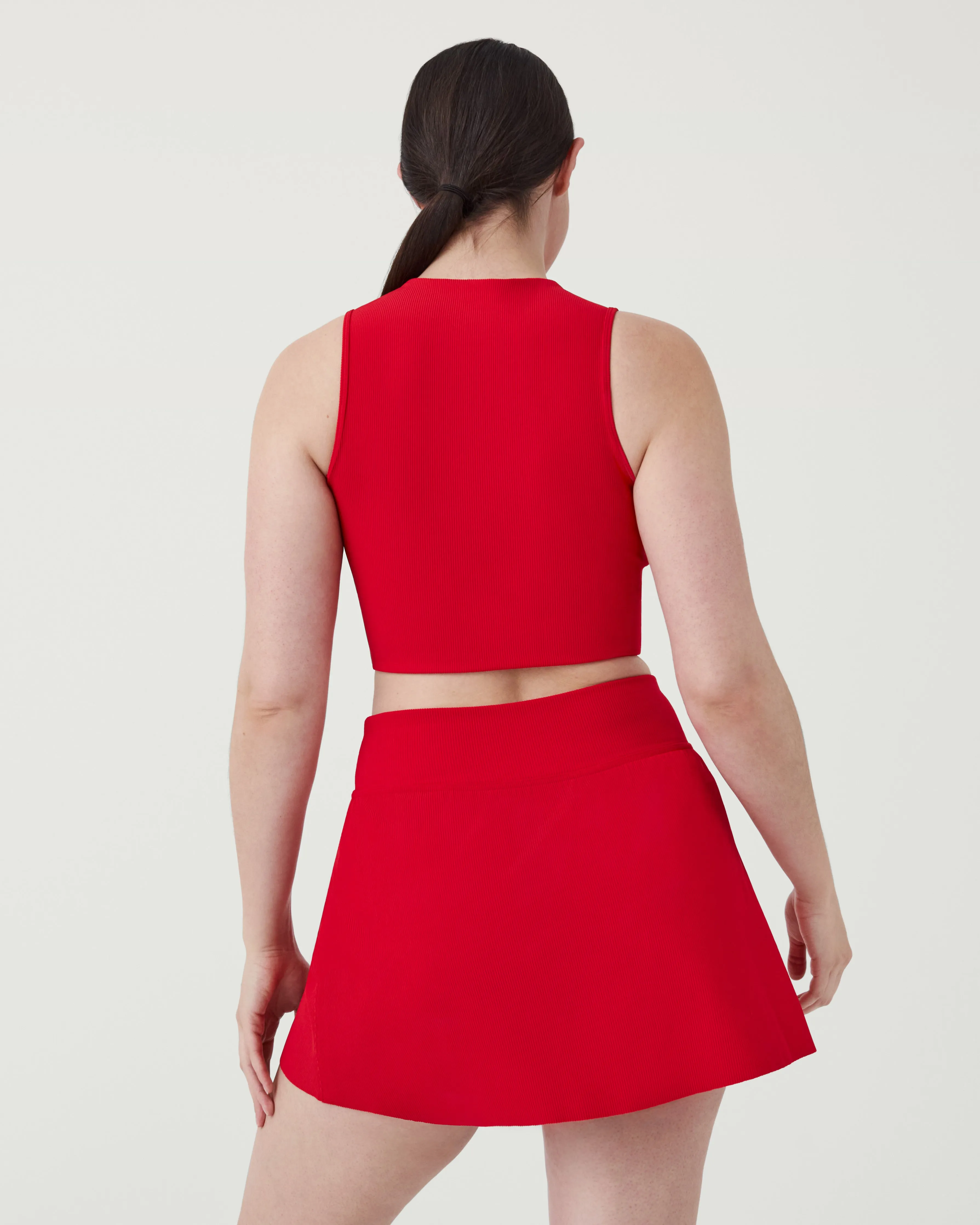 SPANXshape™ Get Moving Contour Rib Mock Neck Tank sold by SPANX product image thumbnail 3