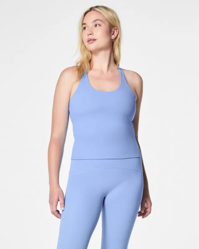 SPANX® Get Moving Contour Crossback Shelf Tank sold by SPANX