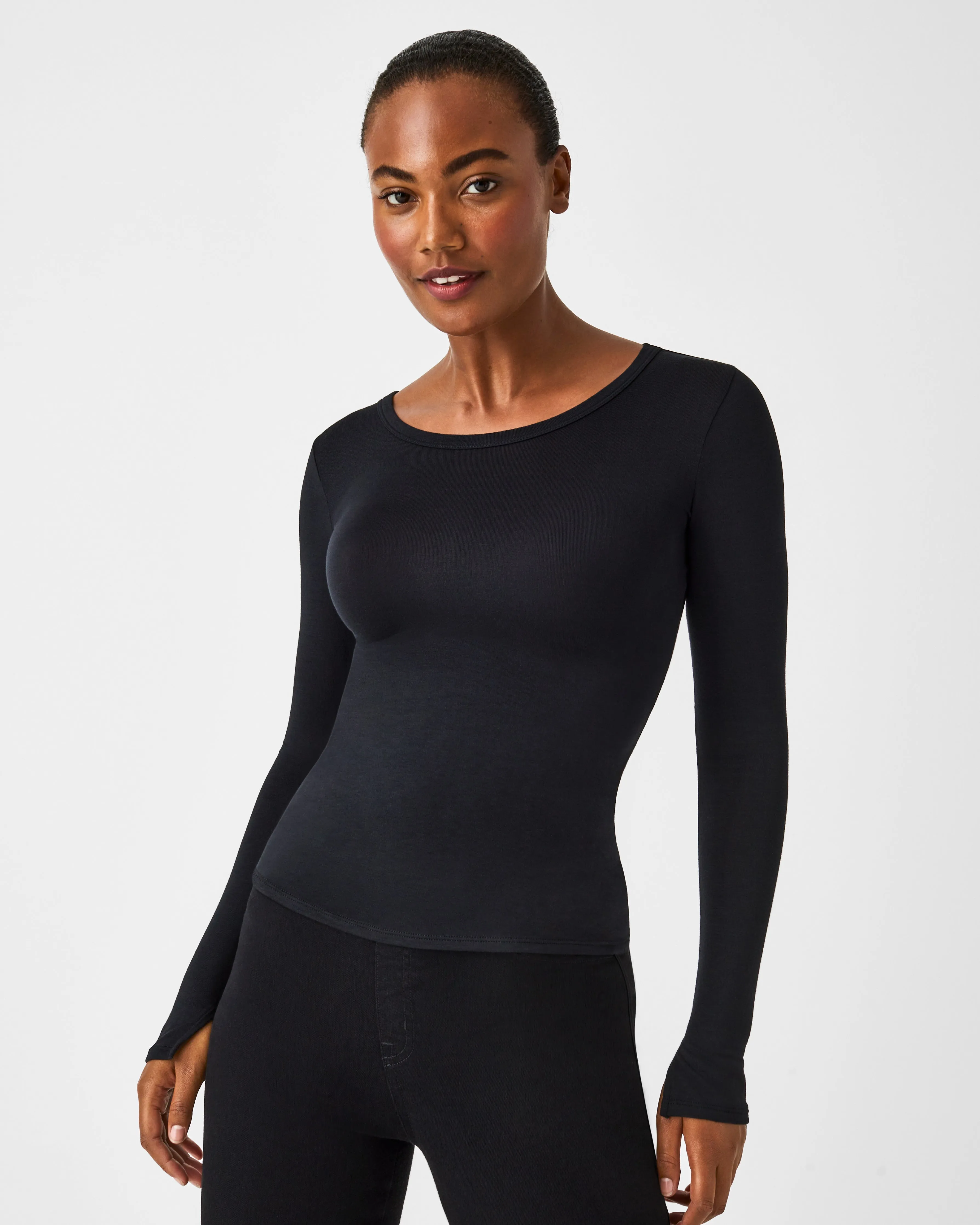 SPANX® Better Base Long Sleeve Crew sold by SPANX product image thumbnail 5
