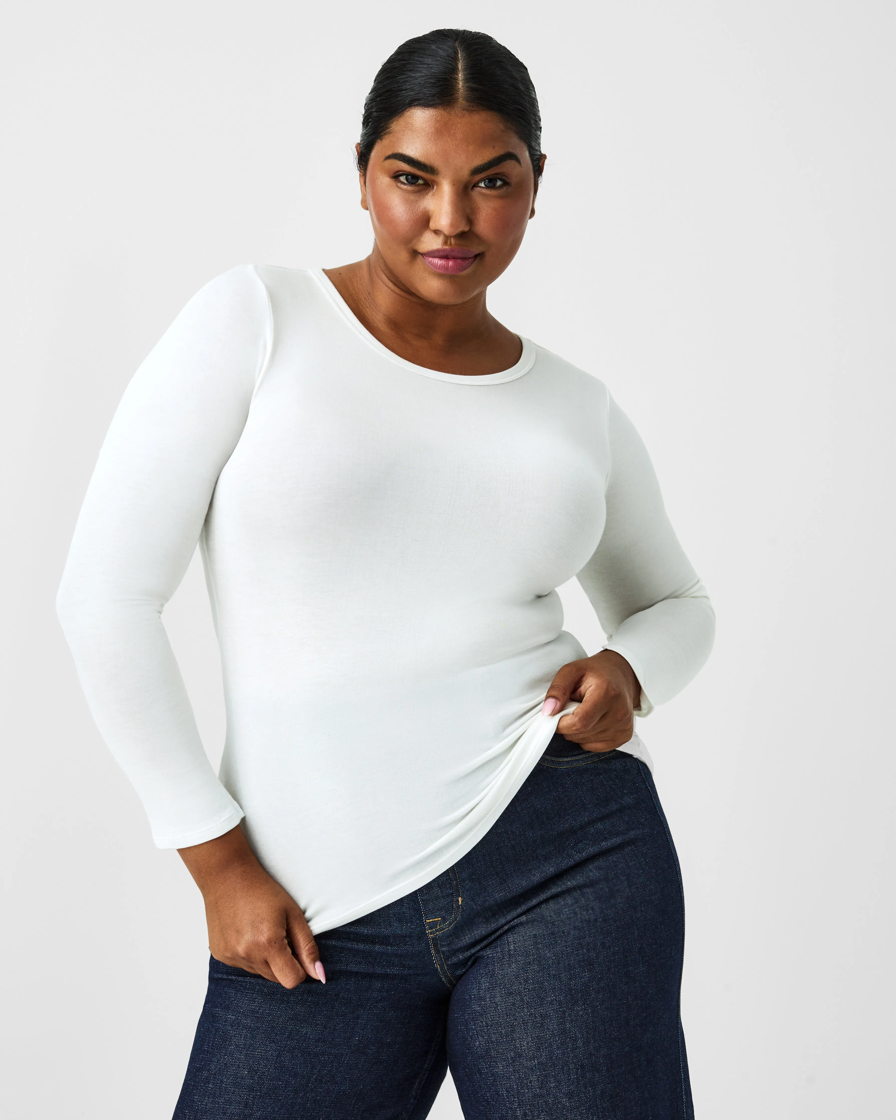 SPANX® Better Base Long Sleeve Crew sold by SPANX